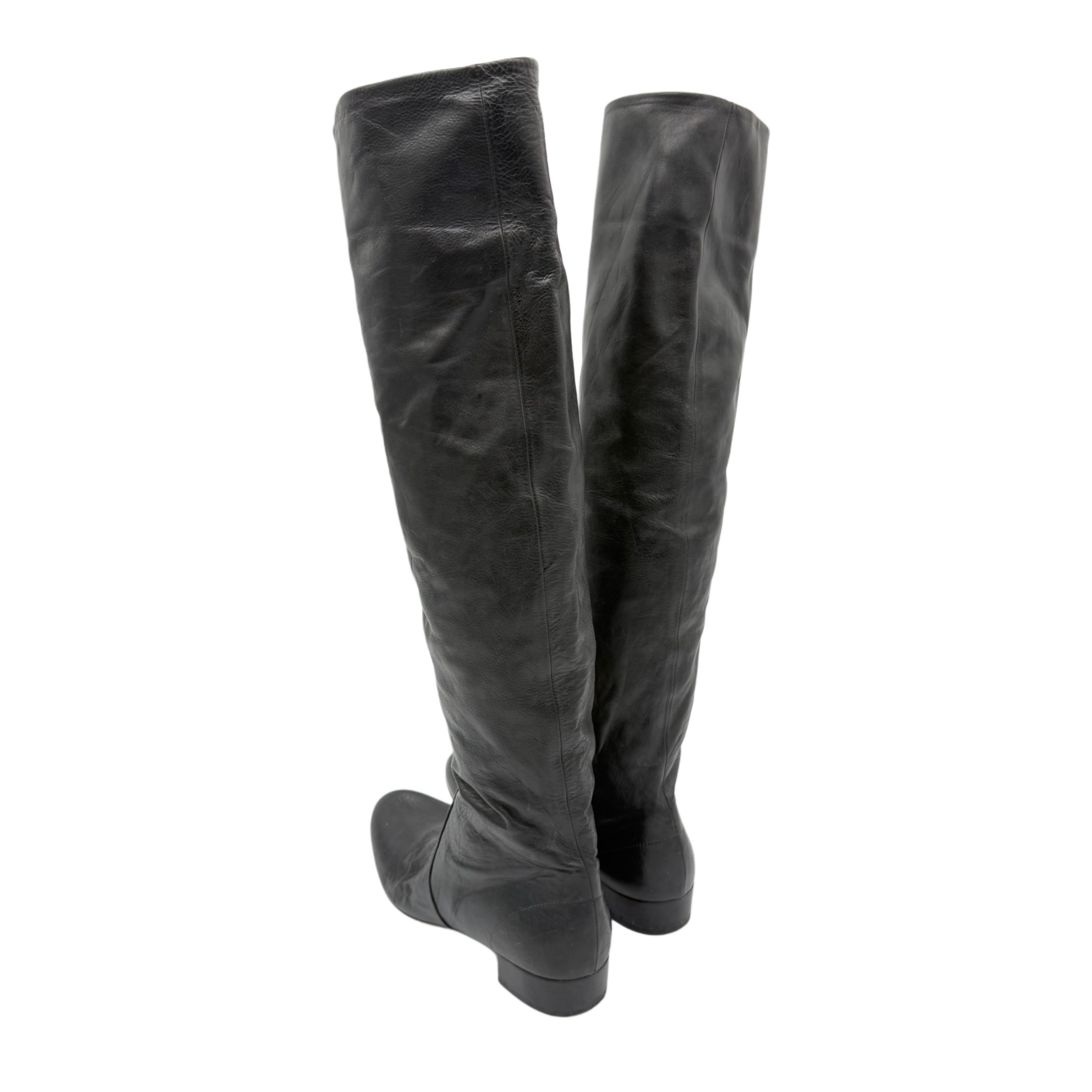 PRADA KNEE HIGH BOOTS PRADA KNEE HIGH BOOTS