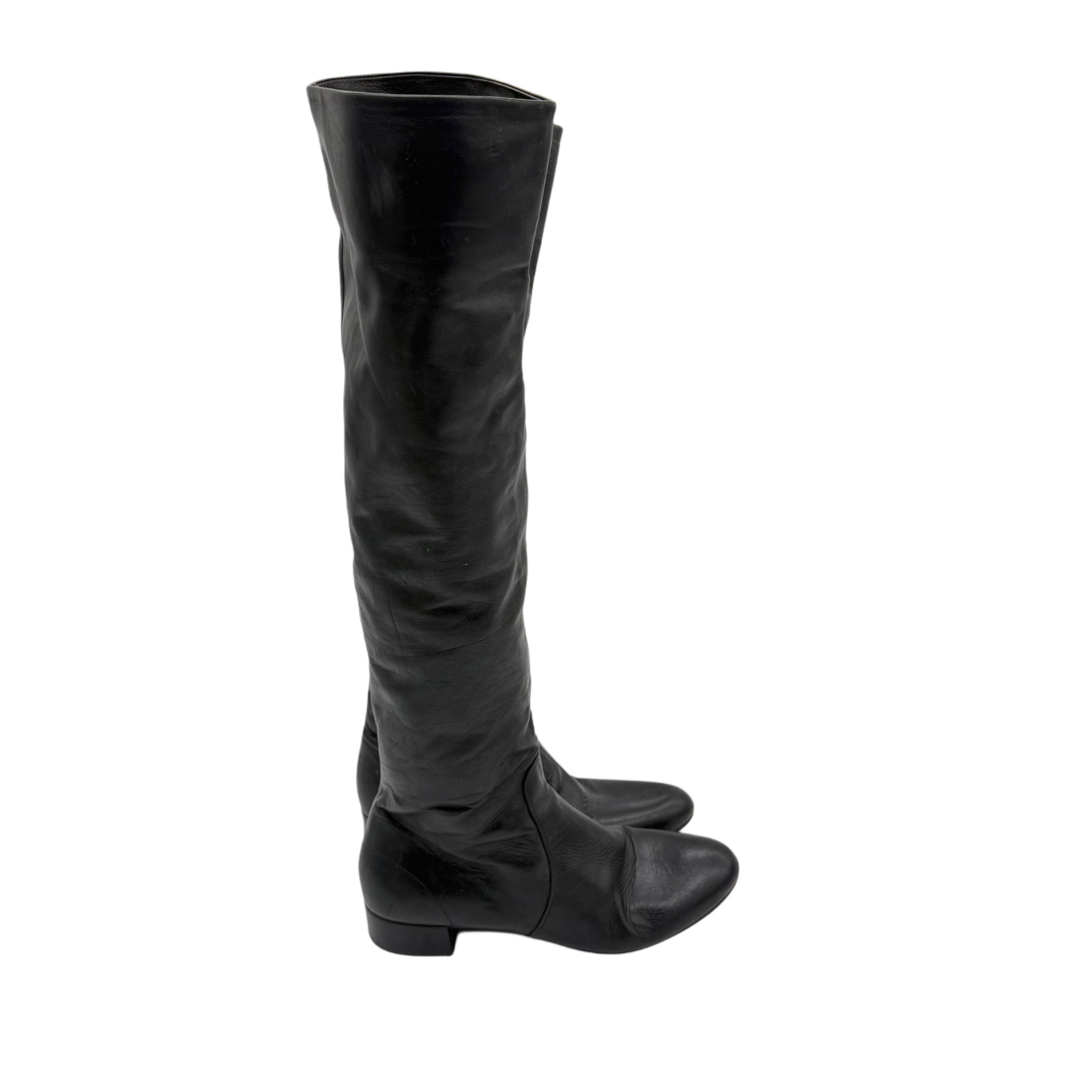 PRADA KNEE HIGH BOOTS PRADA KNEE HIGH BOOTS