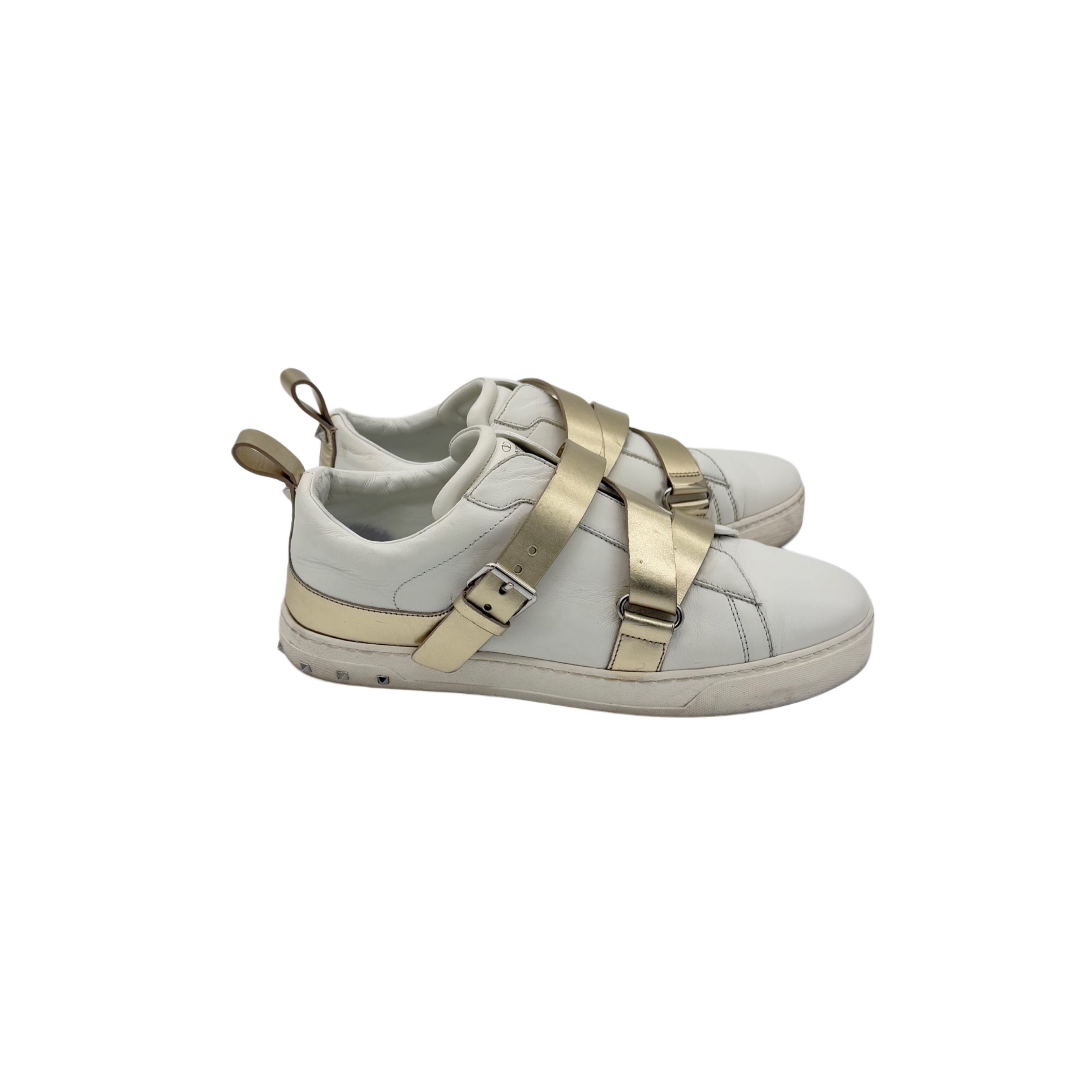 VALENTINO GARAVANI LEATHER TRAINERS