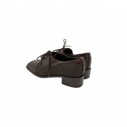 BROWN LEATHER OXFORD