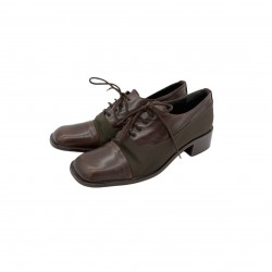 BROWN LEATHER OXFORD