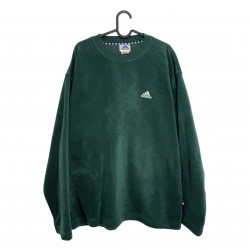 ADIDAS GREEN FLEECE SWEATSHIRT