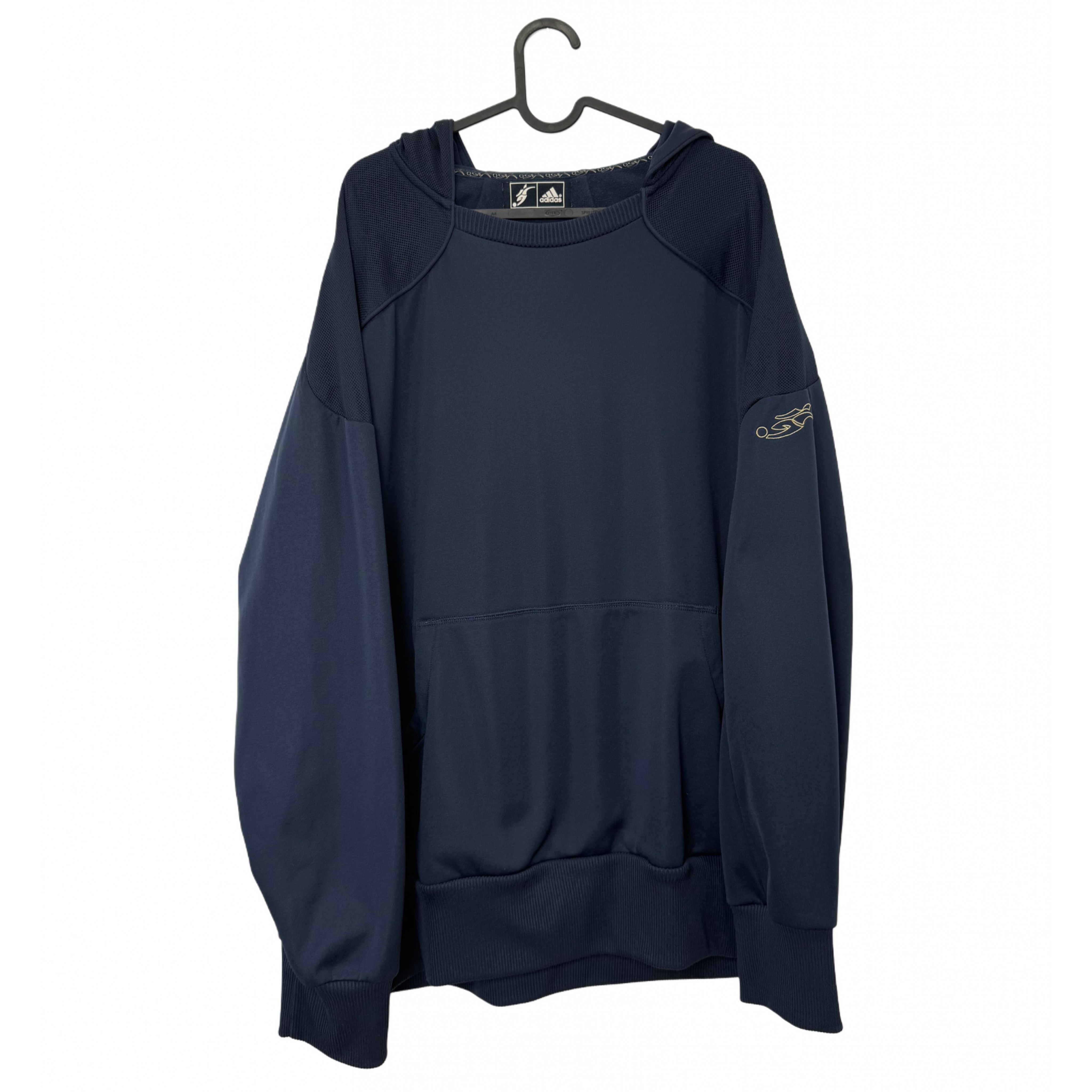 ADIDAS HOODIE DARK BLUE 