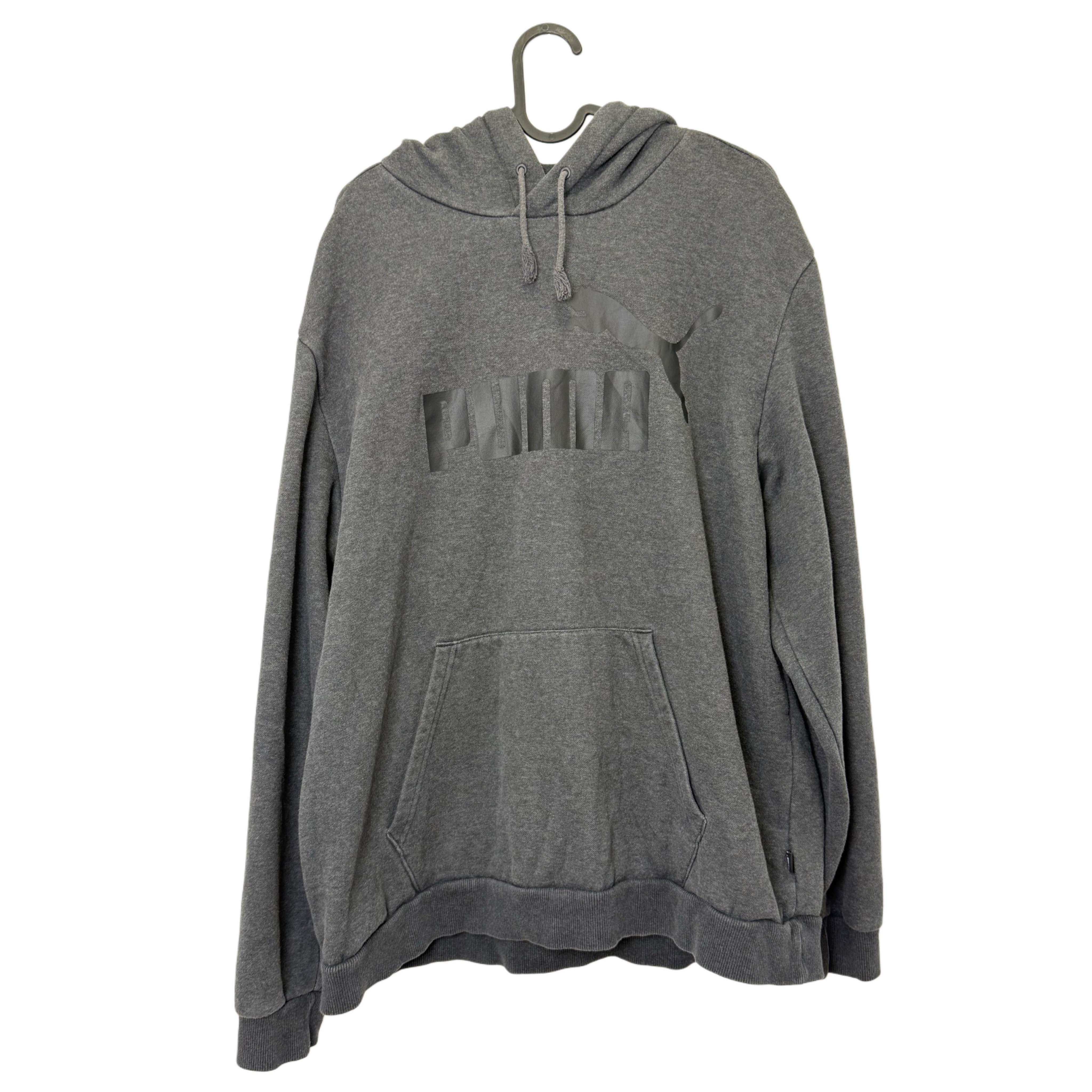 PUMA DARK GREY HOODIE PUMA DARK GREY HOODIE