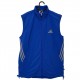 ADIDAS BLUE SLEEVELESS JACKET ADIDAS BLUE SLEEVELESS JACKET