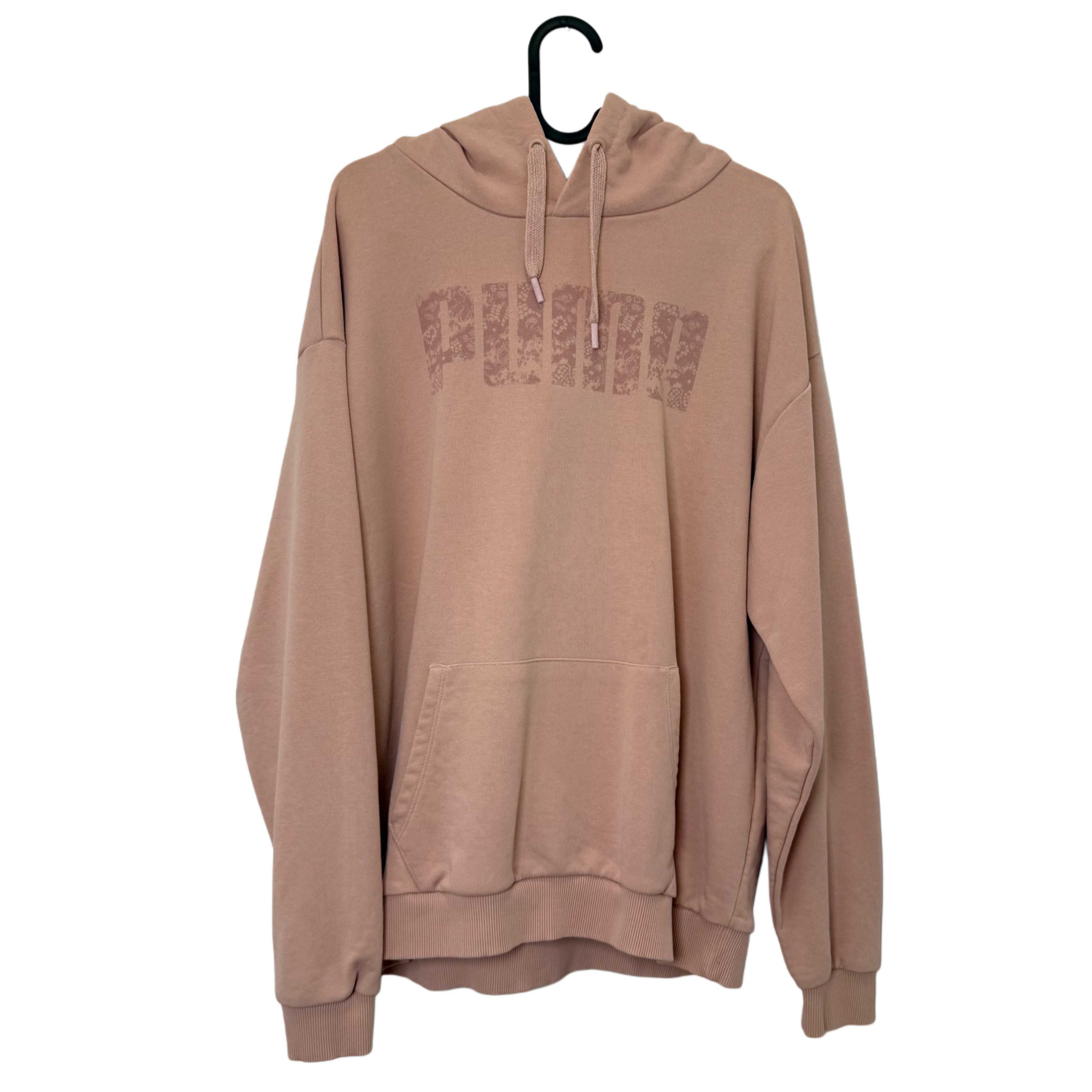 PUMA HOODIE DUSTY PINK PUMA HOODIE DUSTY PINK