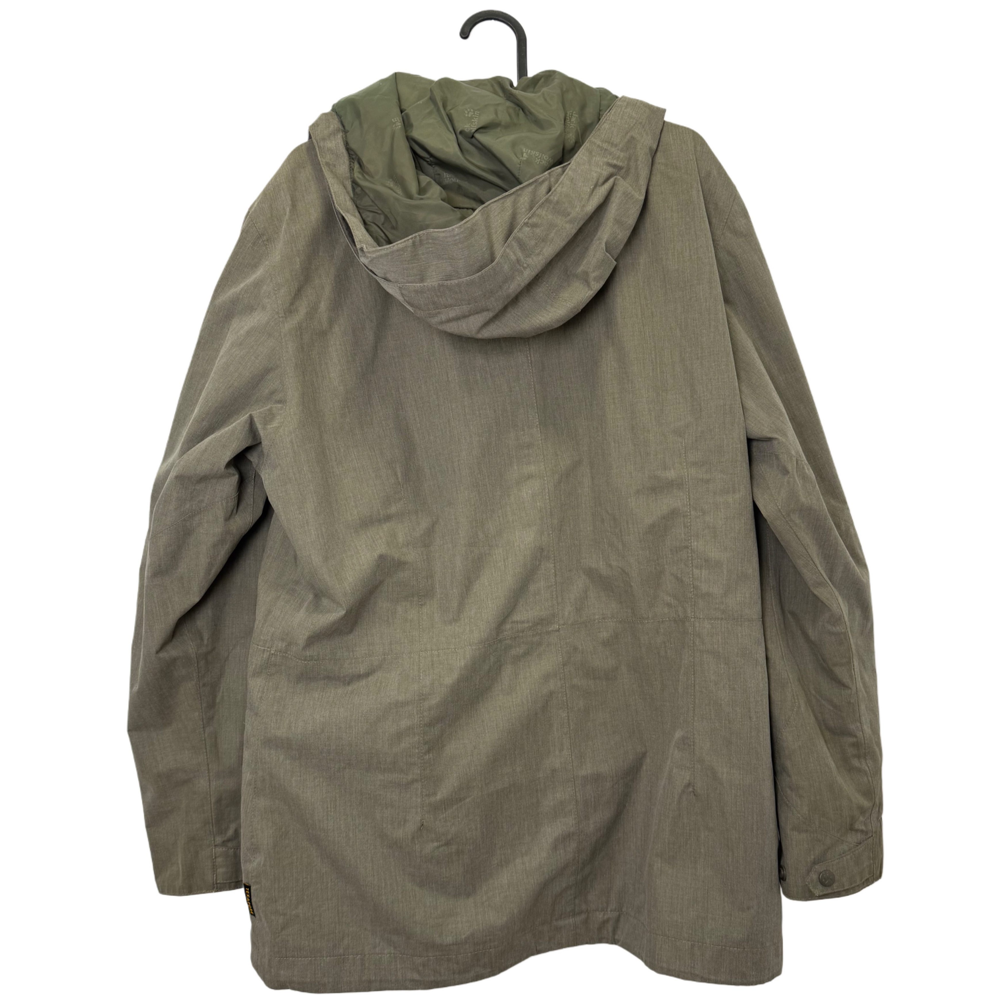 JACK WOLFSKIN KHAKI JACKET JACK WOLFSKIN KHAKI JACKET