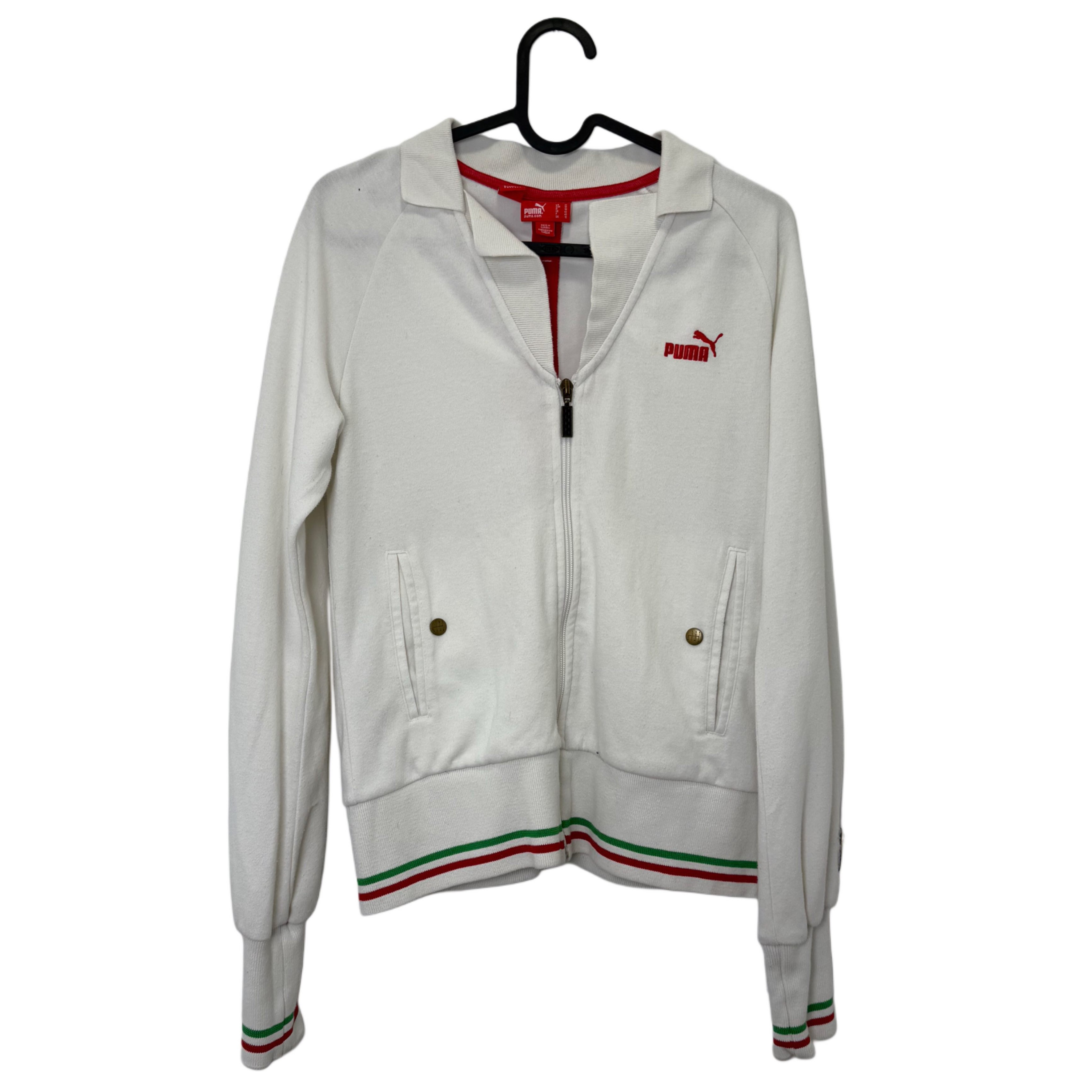 PUMA WHITE FERRARI JACKET PUMA WHITE FERRARI JACKET