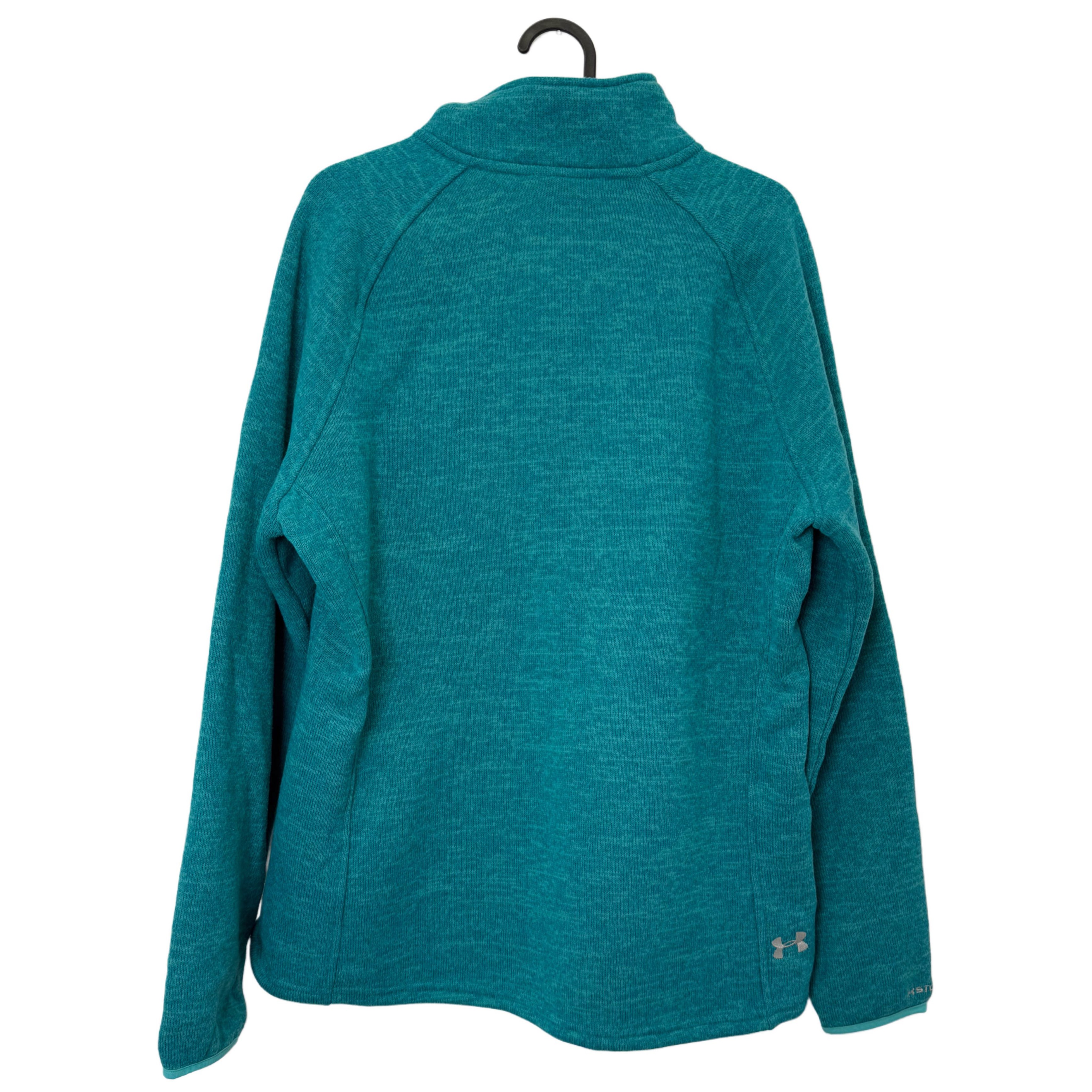 UNDER ARMOUR TURQUOISE HALF ZIP UNDER ARMOUR TURQUOISE HALF ZIP