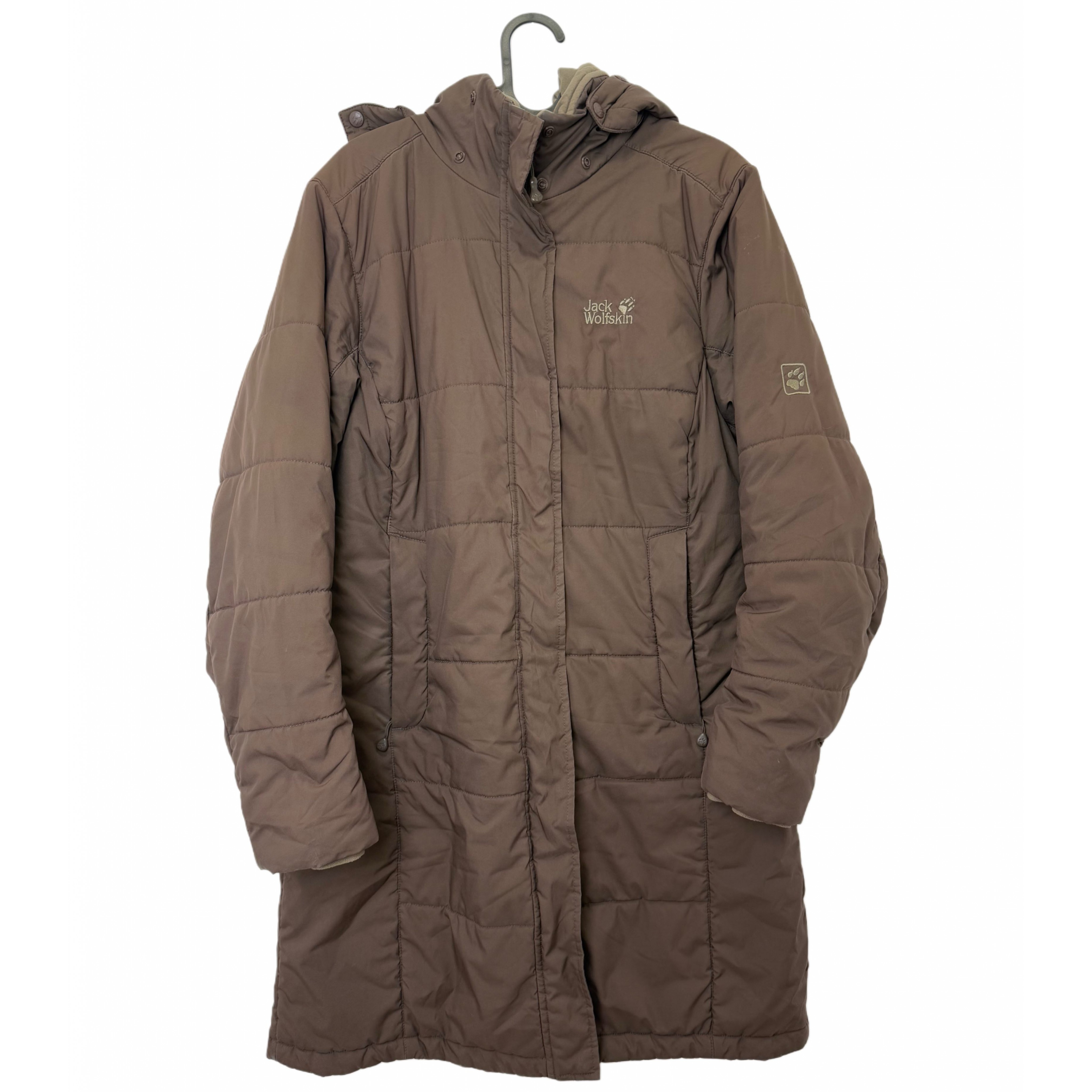 JACK WOLFSKIN DARK BROWN JACKET JACK WOLFSKIN DARK BROWN JACKET