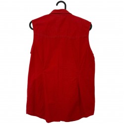 LEE SLEEVELESS SHIRT RED