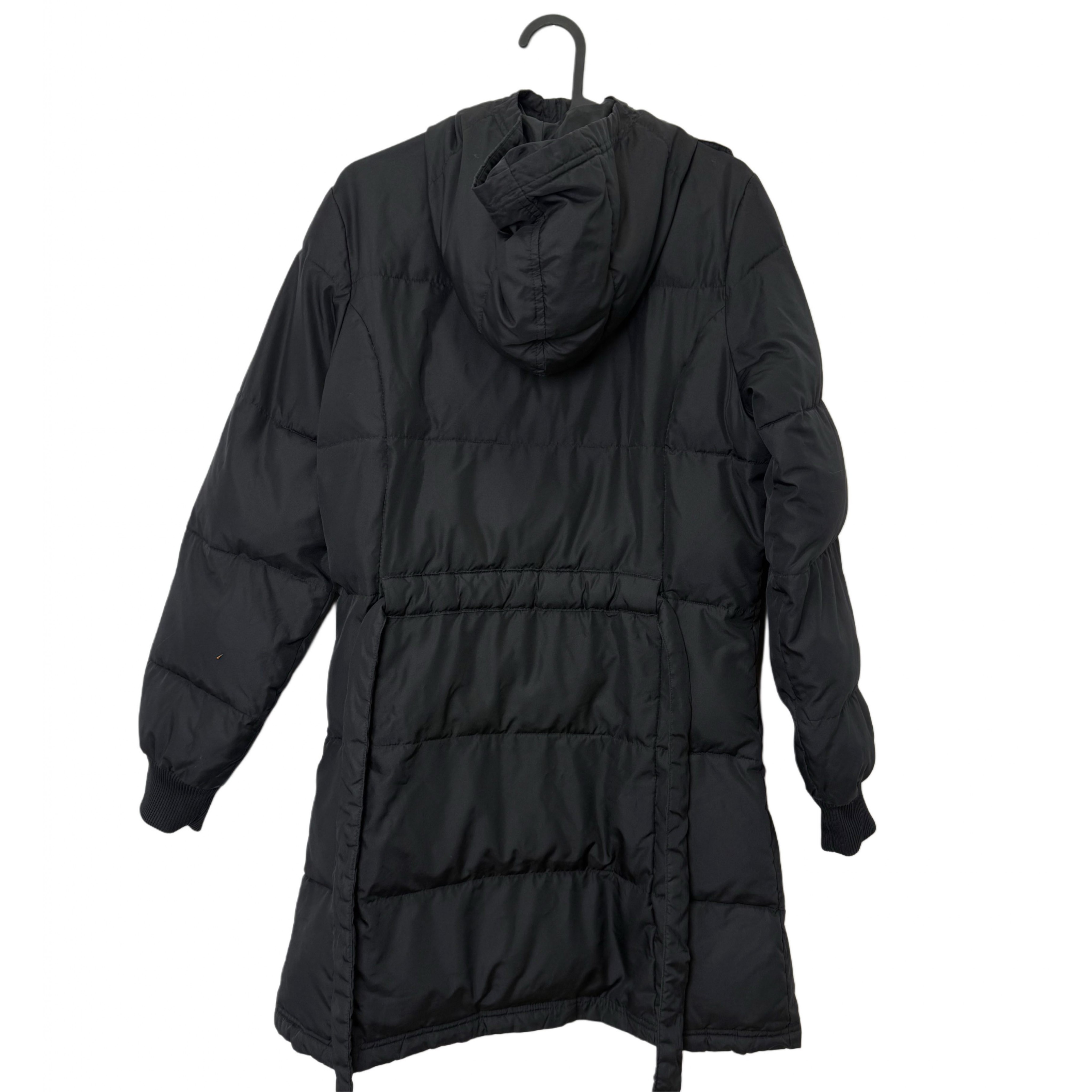 ADIDAS LONG BLACK JACKET ADIDAS LONG BLACK JACKET