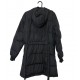 ADIDAS LONG BLACK JACKET ADIDAS LONG BLACK JACKET