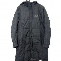JACK WOLFSKIN BLACK LONGH JACKET
