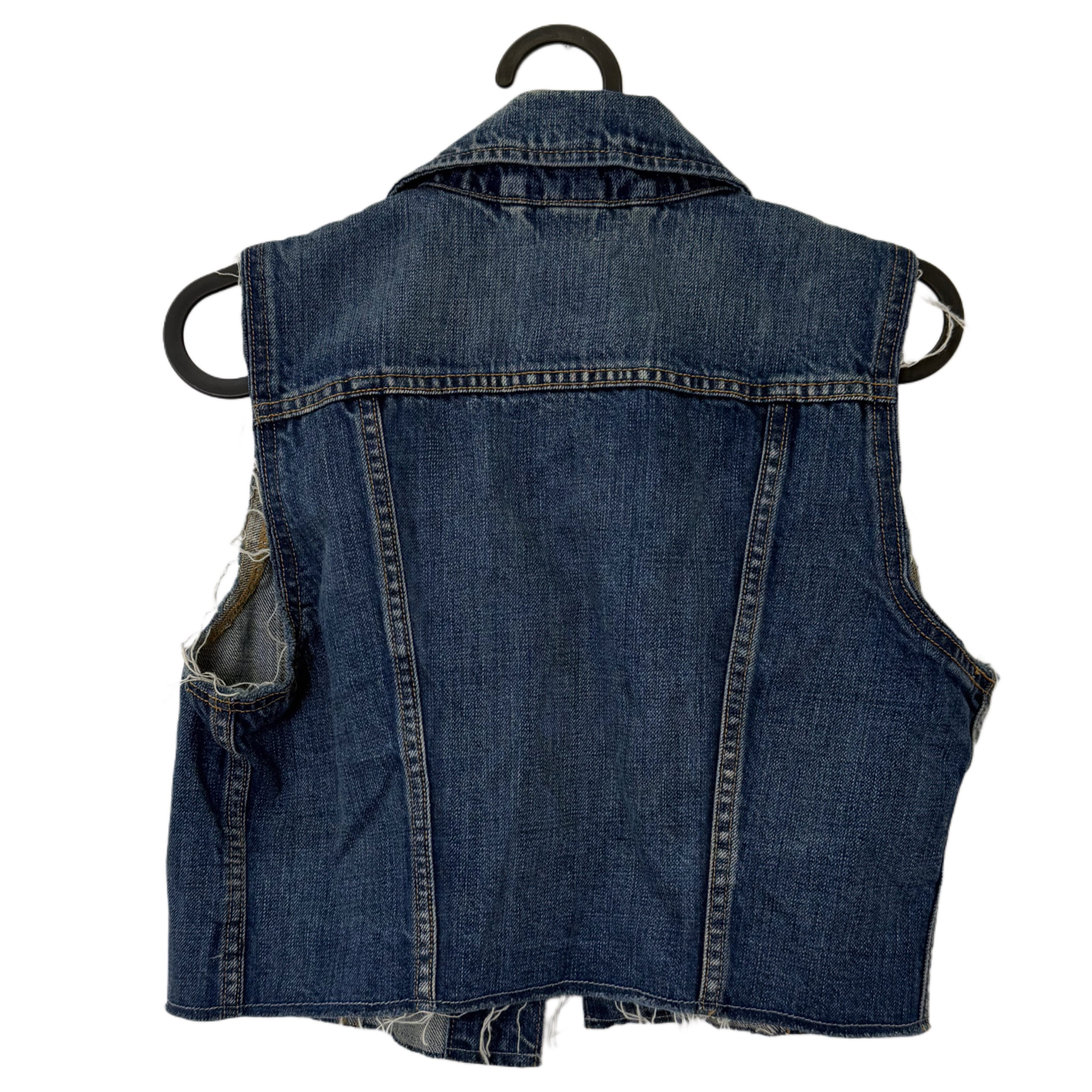 LEVIS JEAN CUSTOM SLEEVELESS JACKET LEVIS JEAN CUSTOM SLEEVELESS JACKET