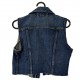 LEVIS JEAN CUSTOM SLEEVELESS JACKET LEVIS JEAN CUSTOM SLEEVELESS JACKET