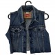 LEVIS JEAN CUSTOM SLEEVELESS JACKET LEVIS JEAN CUSTOM SLEEVELESS JACKET