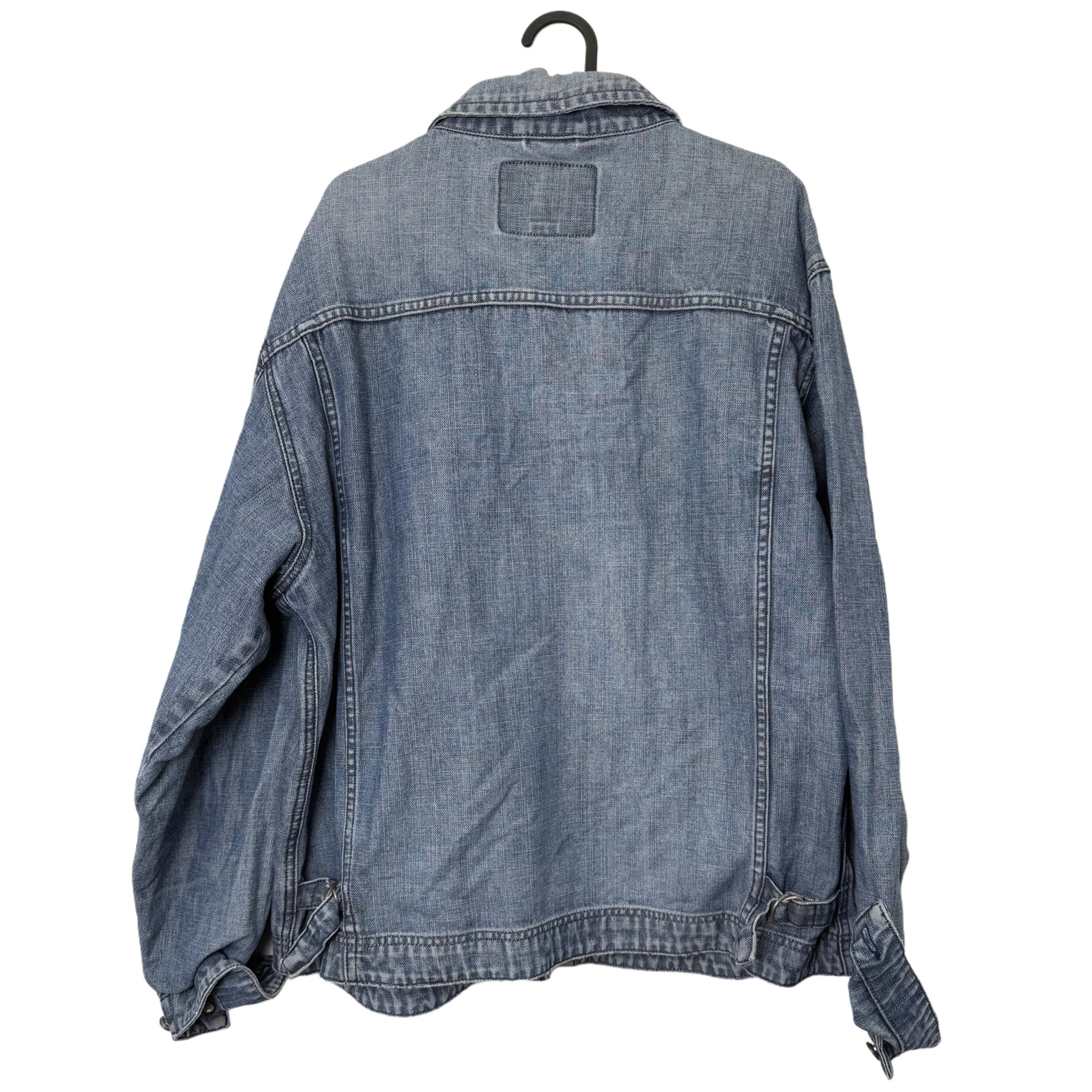 JEAN JACKET WITH ZIPPER JEAN JACKET WITH ZIPPER