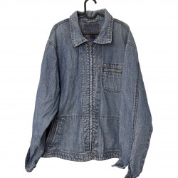 JEAN JACKET WITH ZIPPER