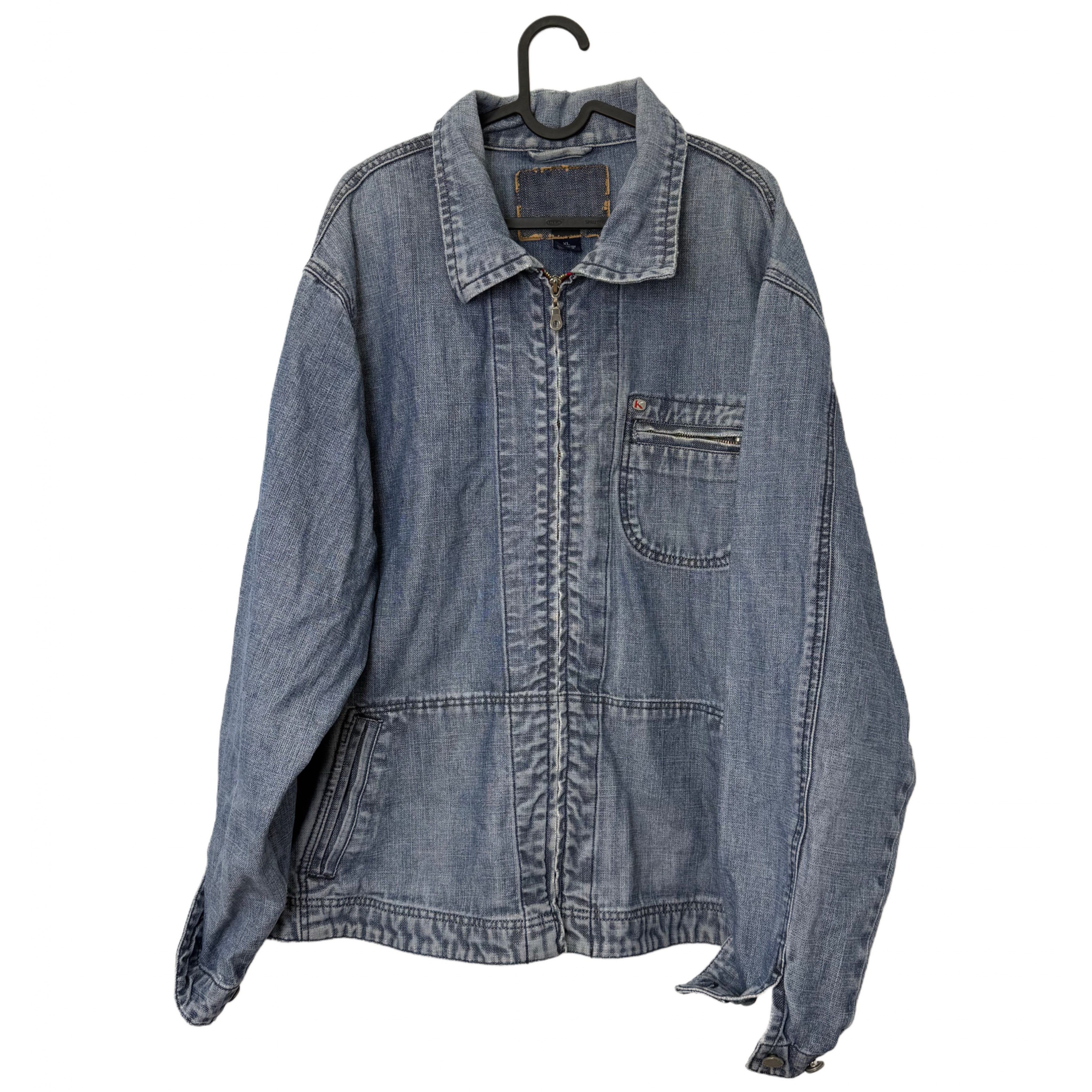 JEAN JACKET WITH ZIPPER JEAN JACKET WITH ZIPPER