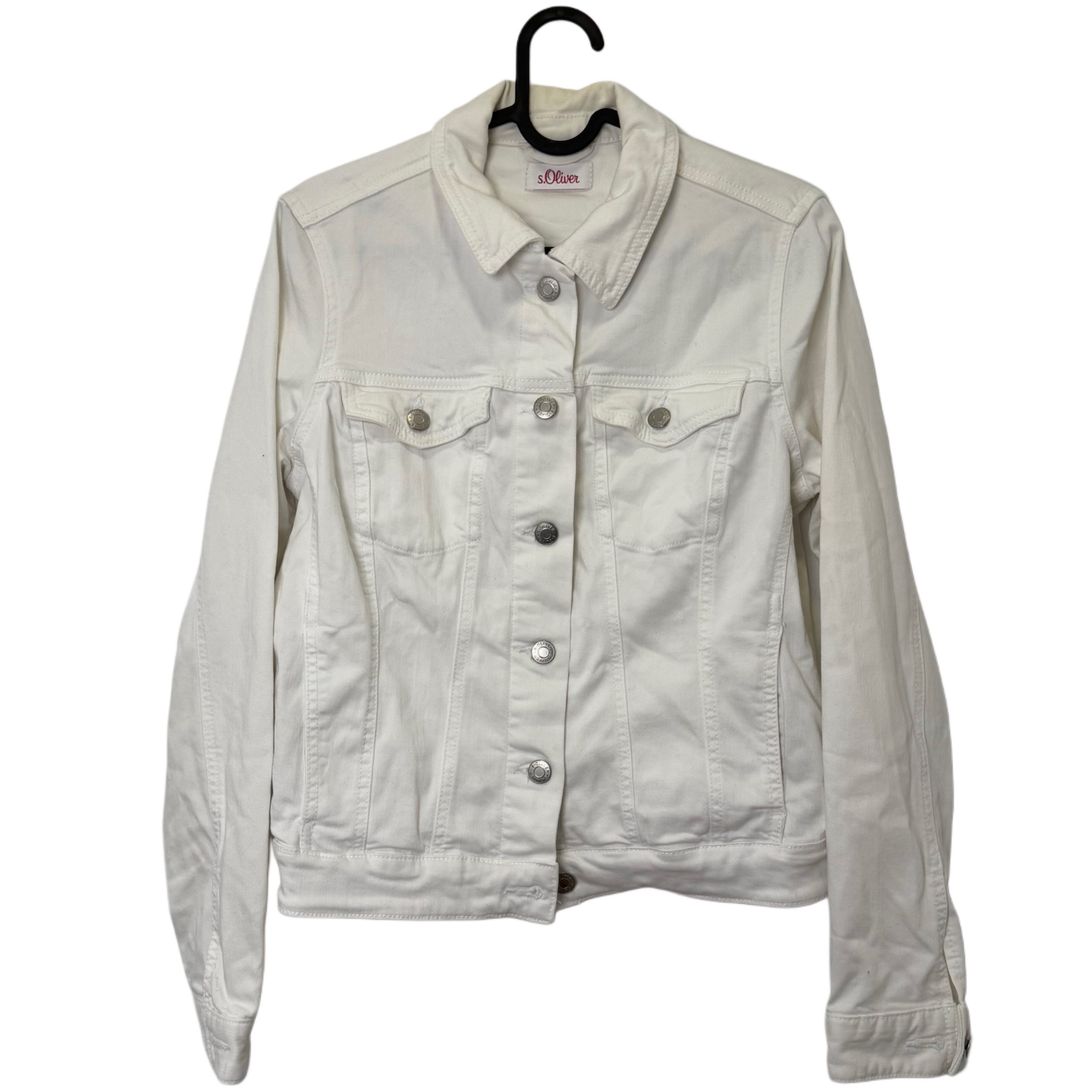 WHITE JEAN JACKET WHITE JEAN JACKET