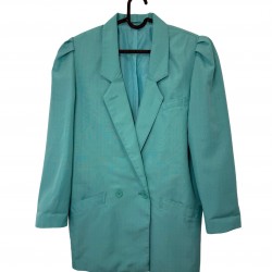 VINTAGE TURQUOISE COAT
