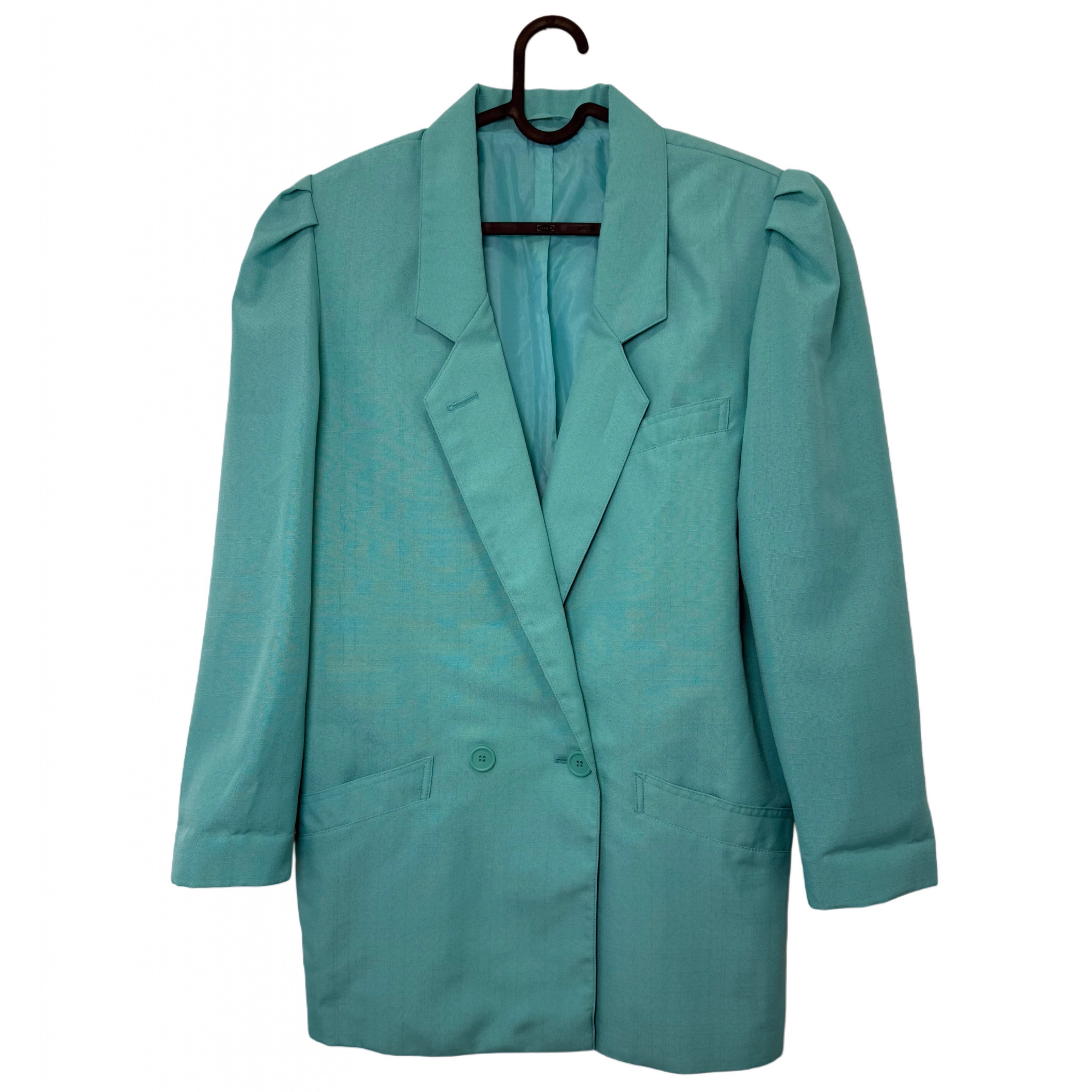 VINTAGE TURQUOISE COAT VINTAGE TURQUOISE COAT