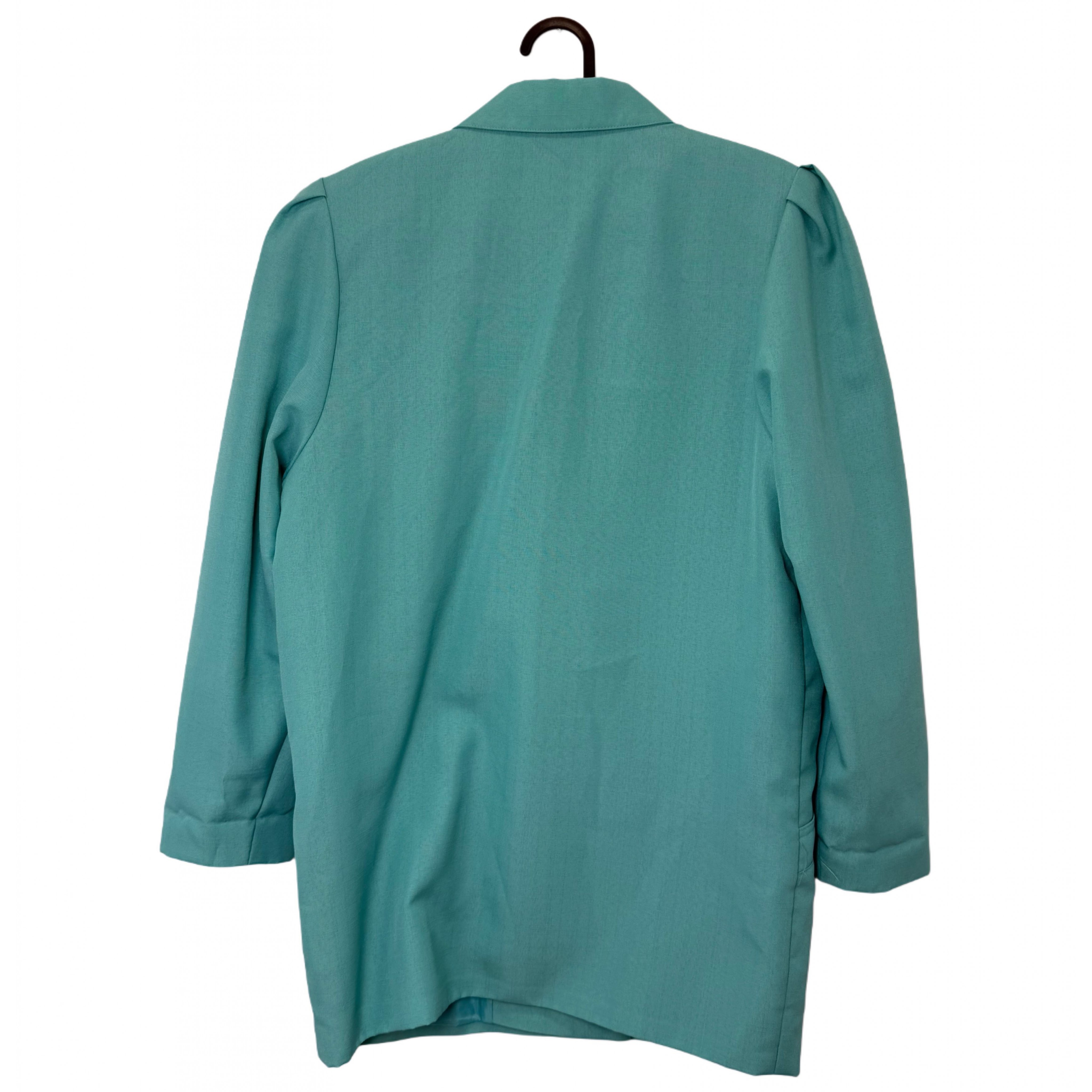 VINTAGE TURQUOISE COAT VINTAGE TURQUOISE COAT