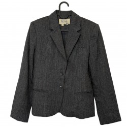 DARK GREY VINTAGE COAT