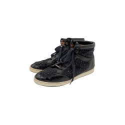 JIMMY CHOO BLACK SNEAKERS 