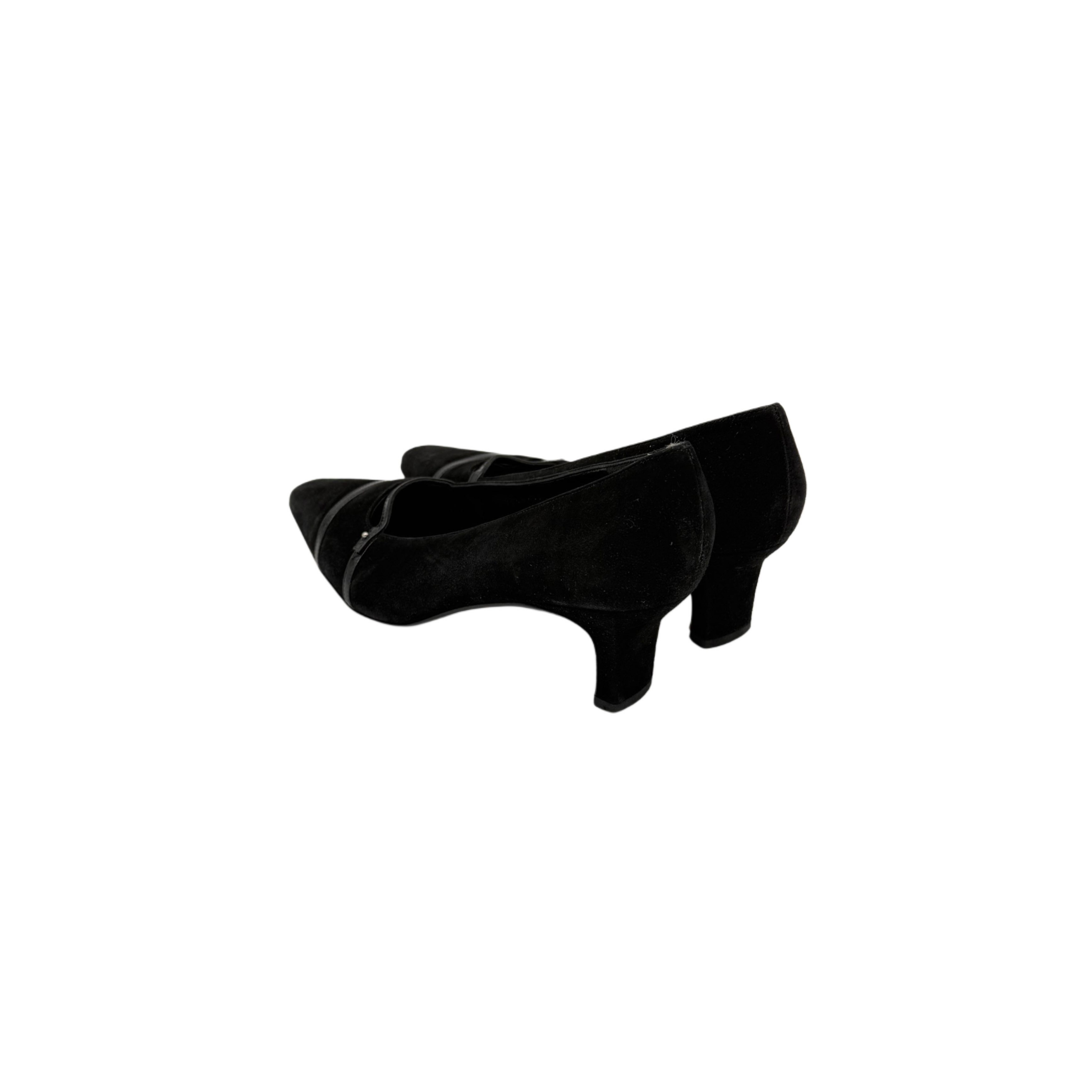 FERRAGAMO BLACK HEELS FERRAGAMO BLACK HEELS