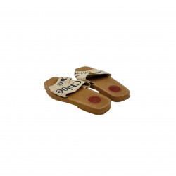 CHLOE WOODY LEATHER MULES 