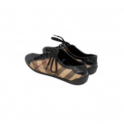 BURBERRY LEATHER TRAINERS