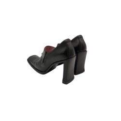 CESARE PACIOTTI BLACK LEATHER ANKLE BOOTS 