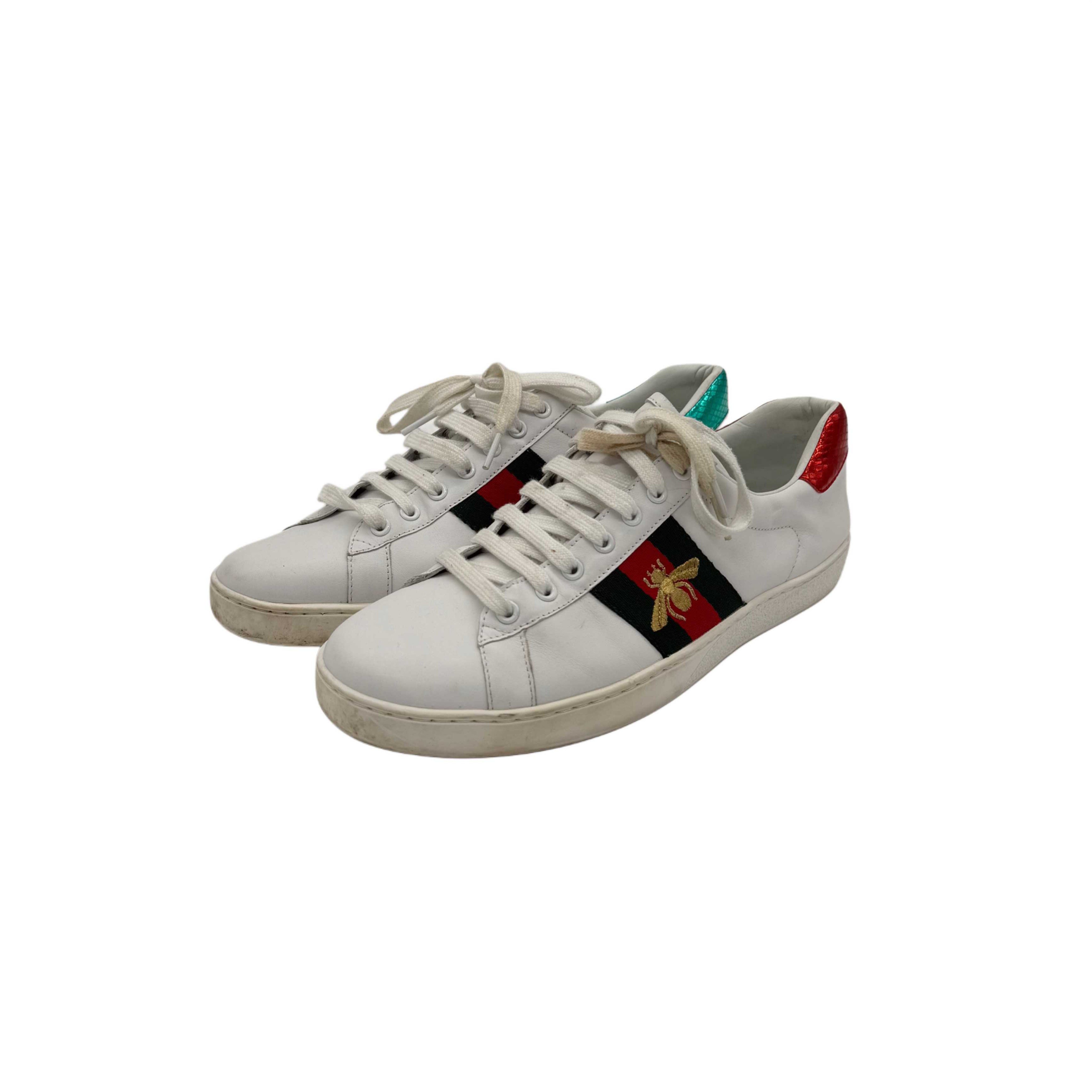 GUCCI LOW TRAINERS WITH BEE