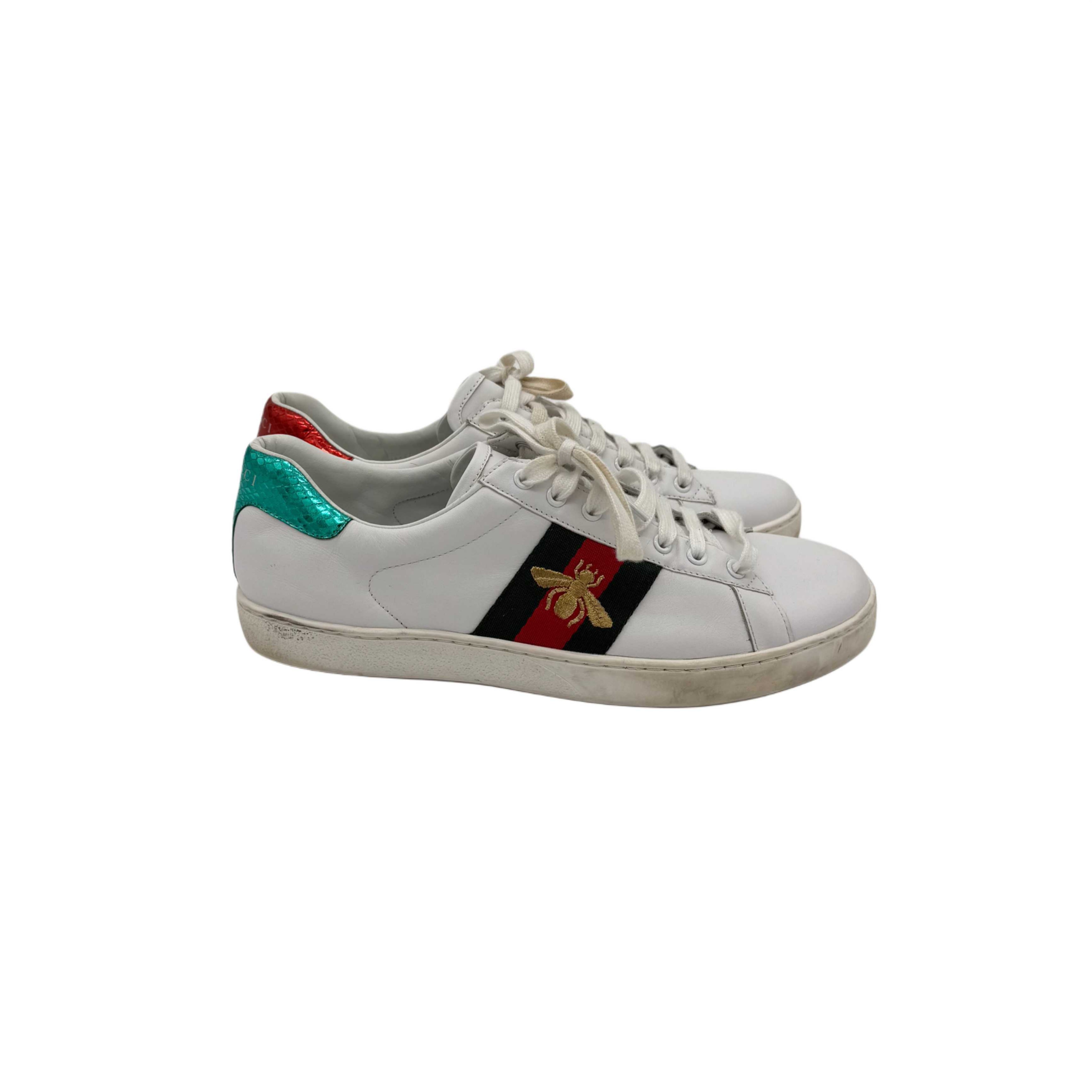 GUCCI LOW TRAINERS WITH BEE