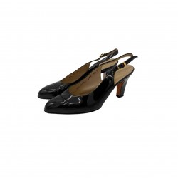 FERRAGAMO HEELS BLACK