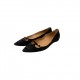 FERRAGAMO BLACK SUEDE POINTY BALLERINAS FERRAGAMO BLACK SUEDE POINTY BALLERINAS