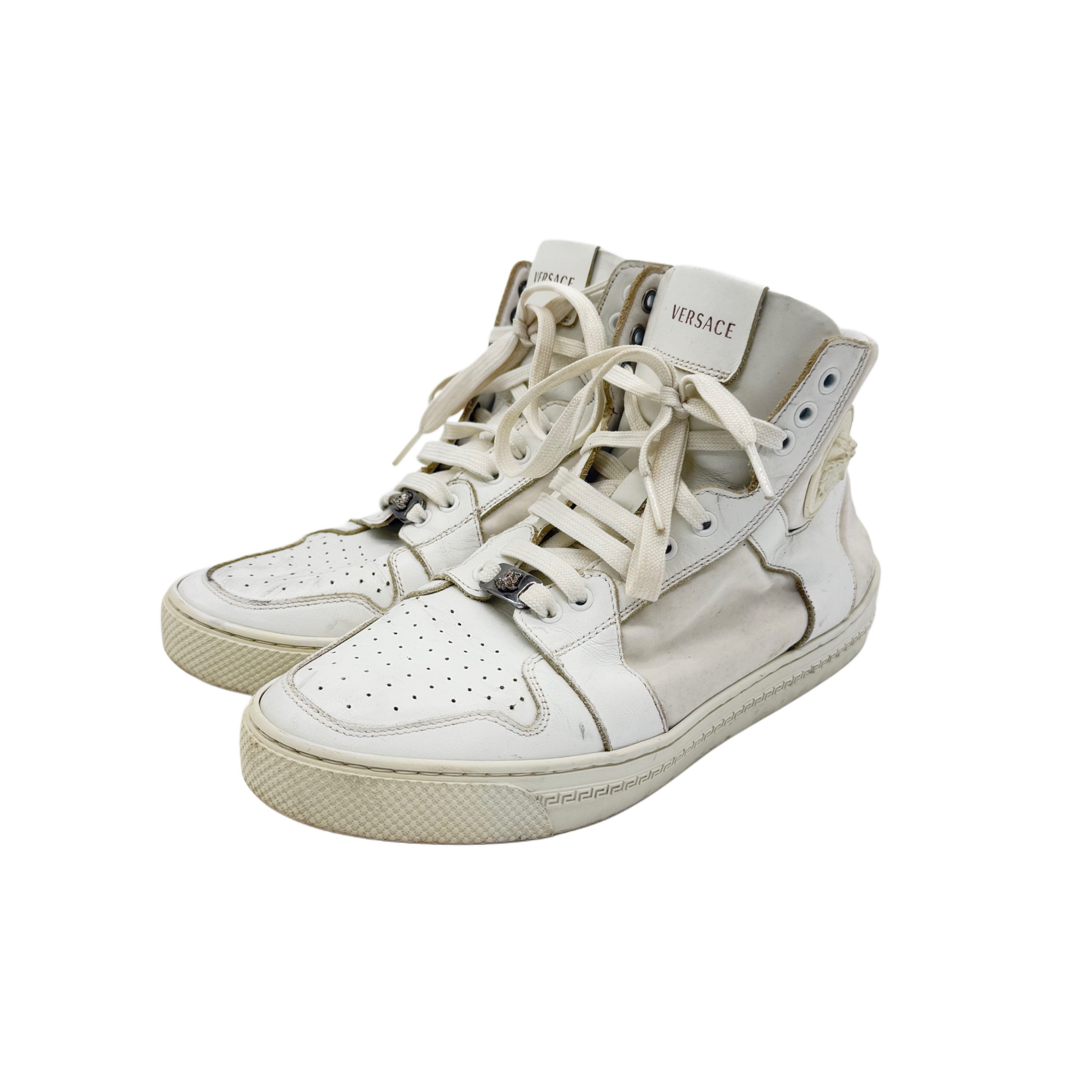 VERSACE WHITE BOOTS VERSACE WHITE BOOTS