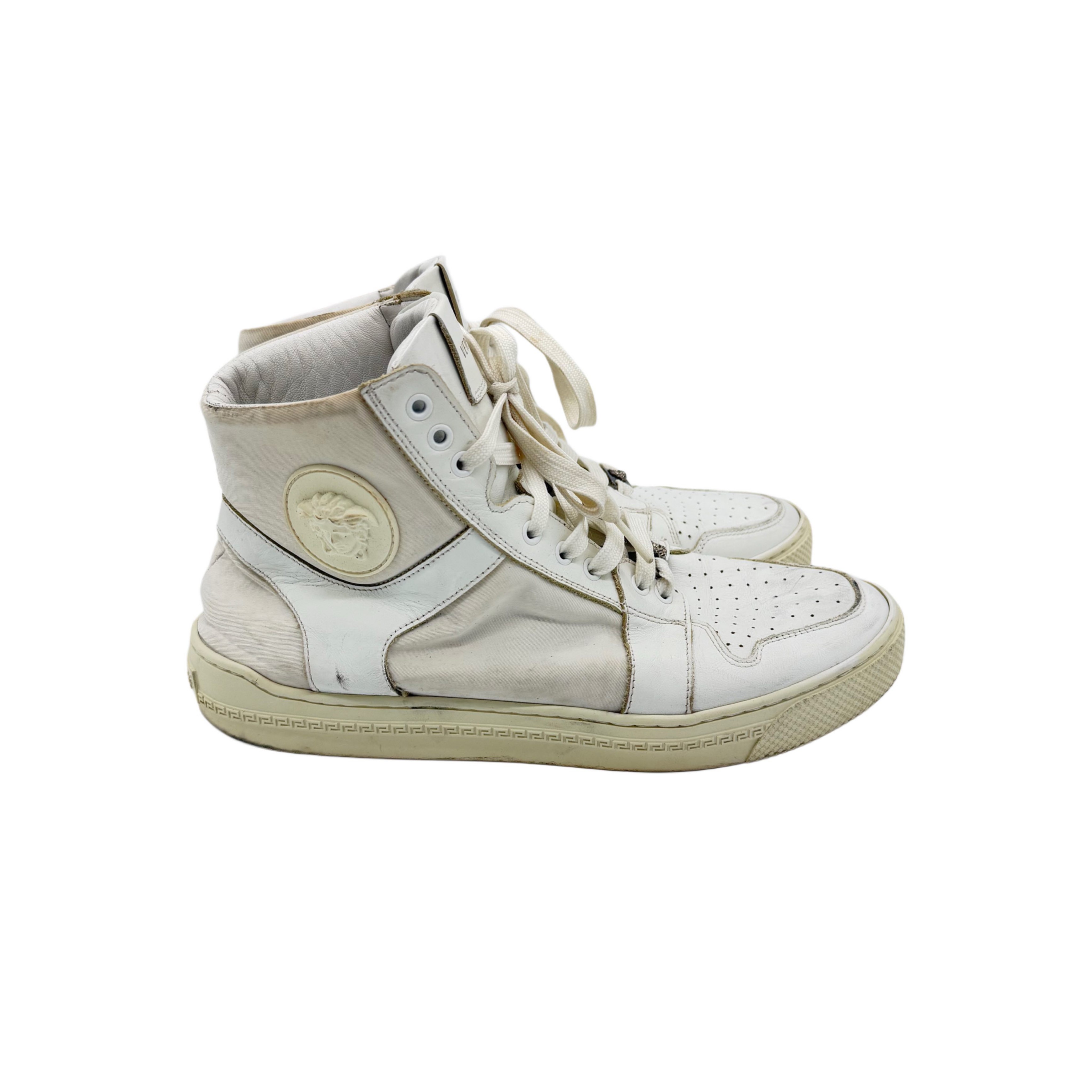 VERSACE WHITE BOOTS VERSACE WHITE BOOTS