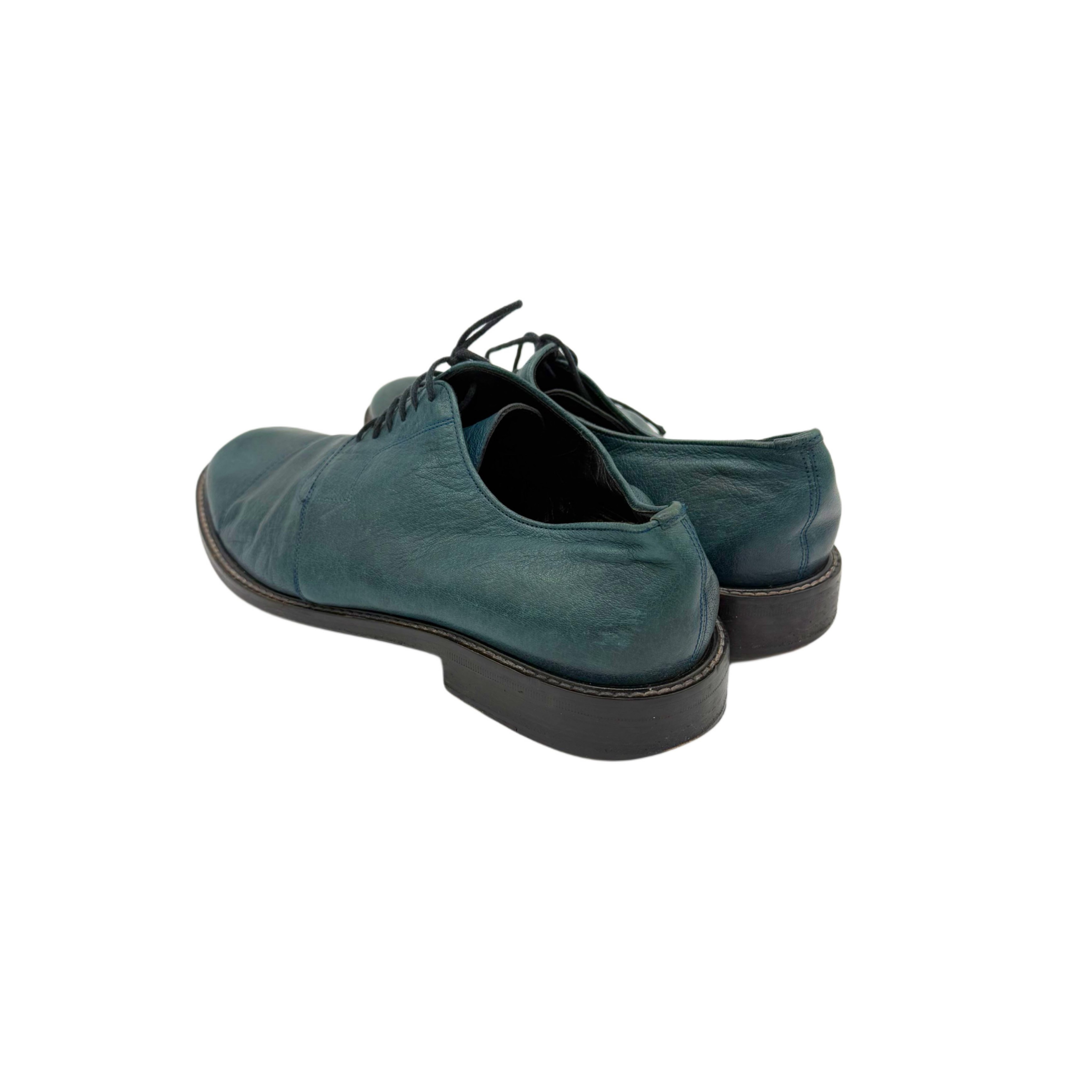 VALENTINO GARAVANI DARK GREEN LOAFERS