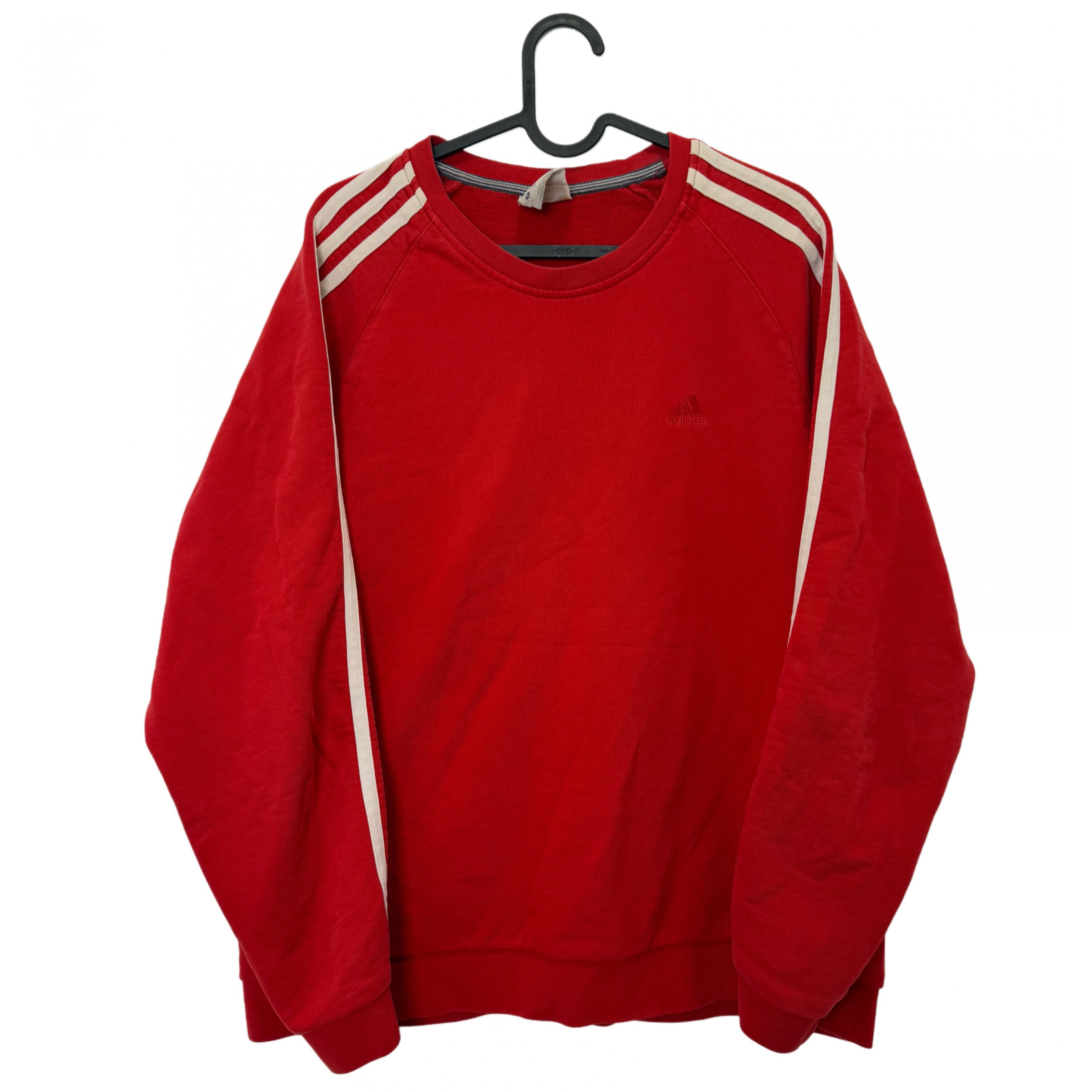 ADIDAS RED SWEATSHIRT ADIDAS RED SWEATSHIRT