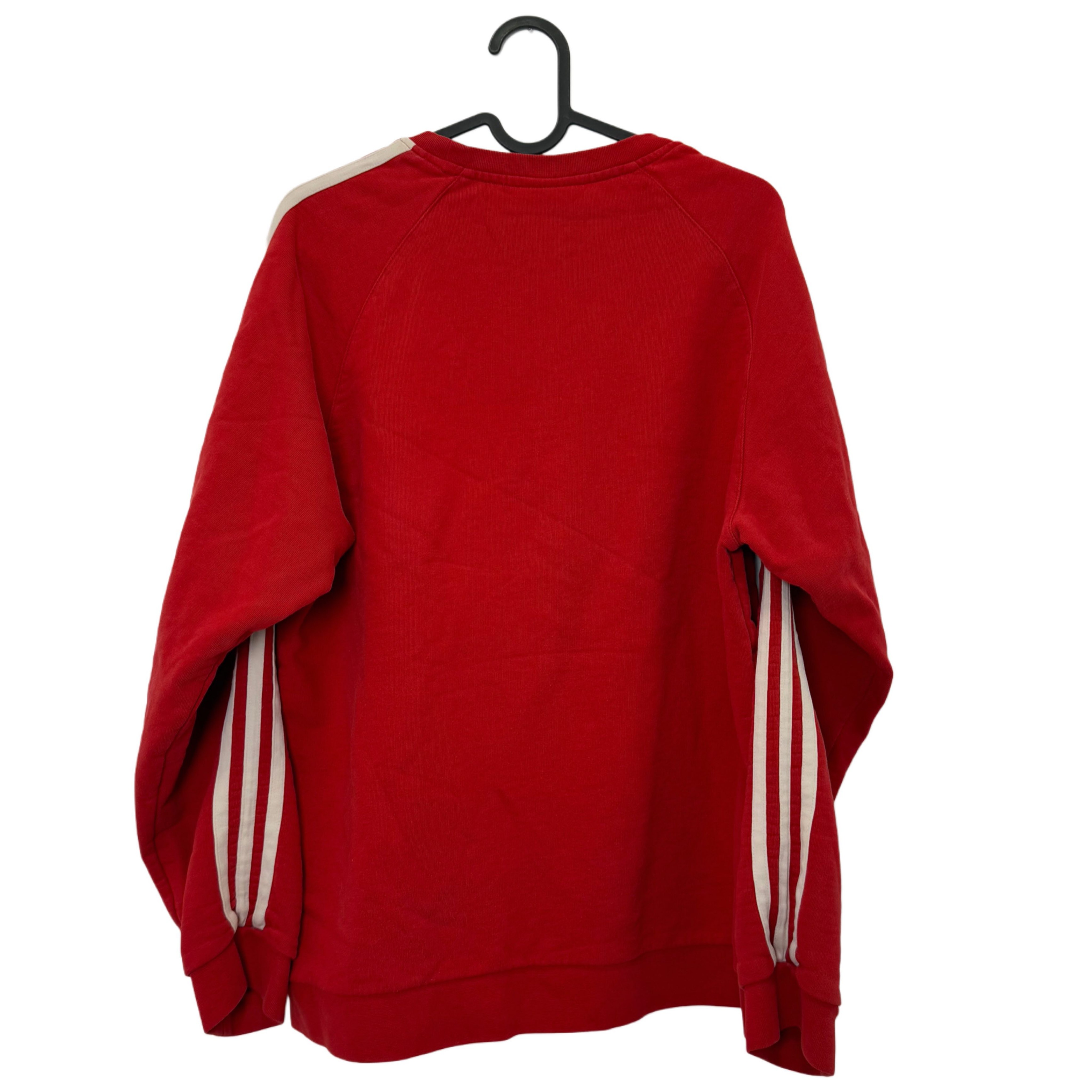 ADIDAS RED SWEATSHIRT ADIDAS RED SWEATSHIRT