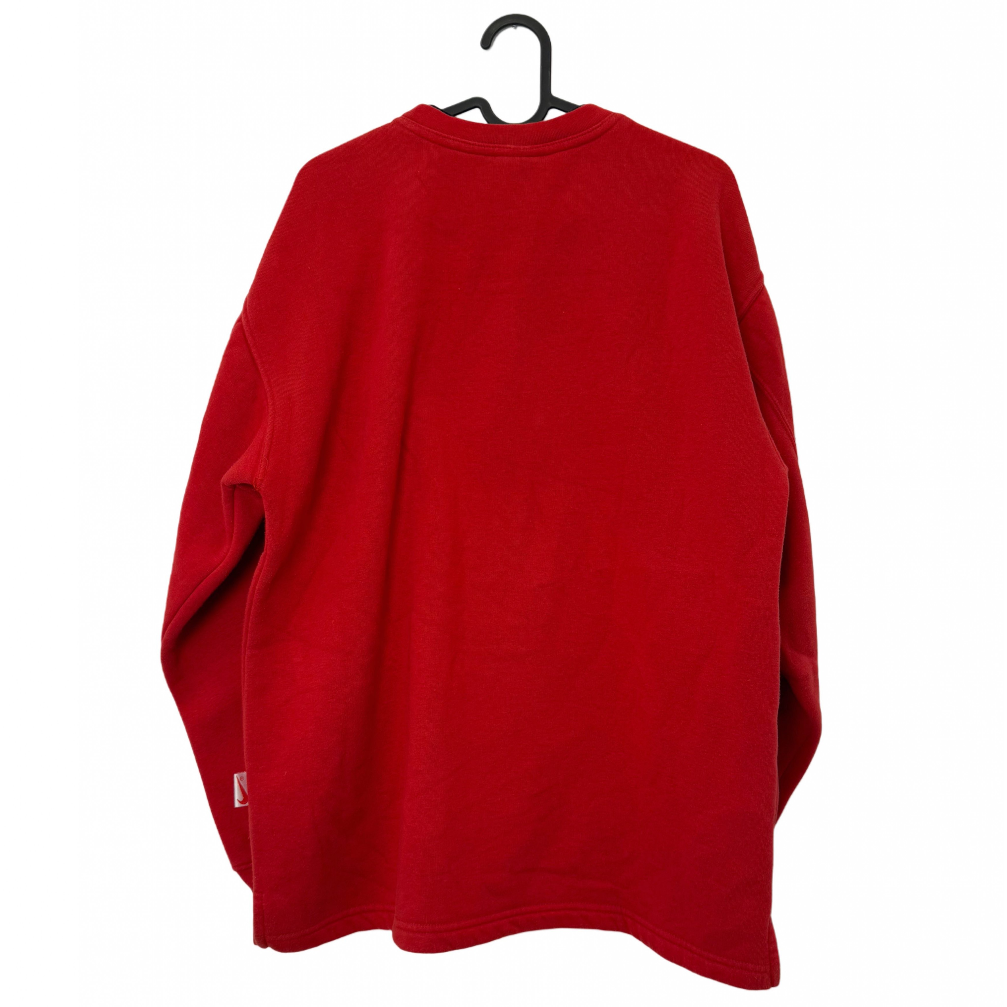 NIKE RED SWEATSHIRT NIKE RED SWEATSHIRT