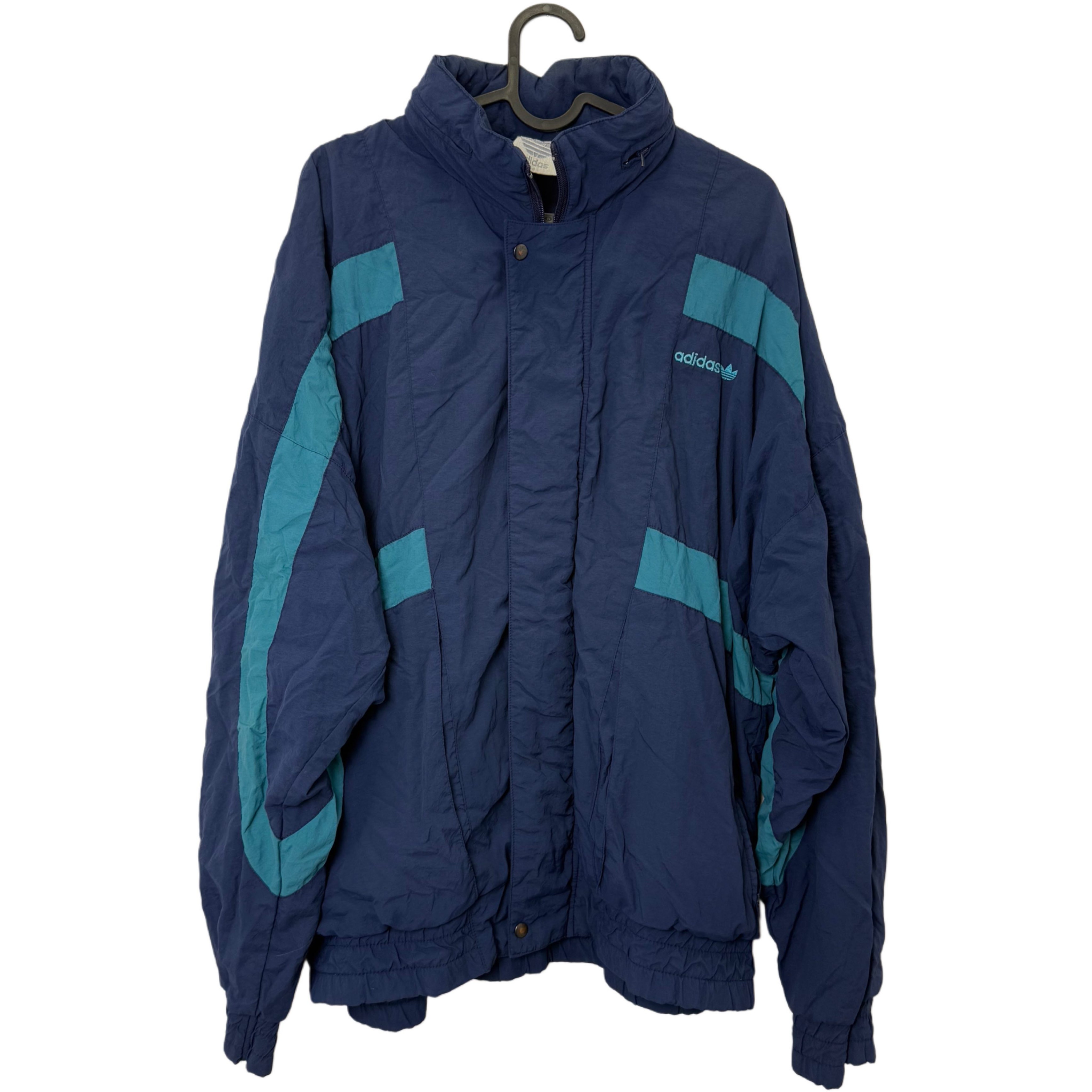 ADIDAS DARK BLUE JACKET ADIDAS DARK BLUE JACKET