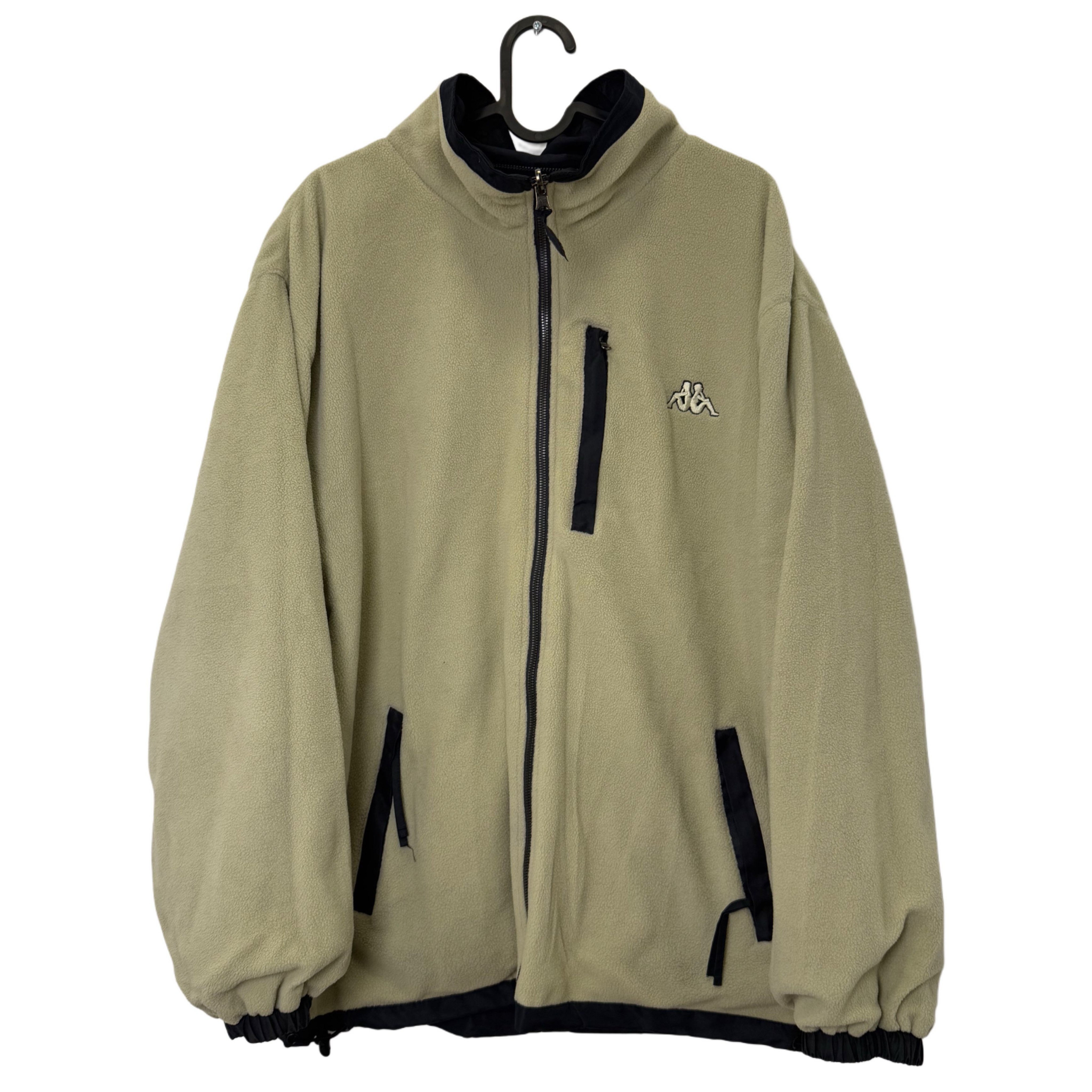 KAPPA DOUBLE FACED BLACK JACKET KAPPA DOUBLE FACED BLACK JACKET