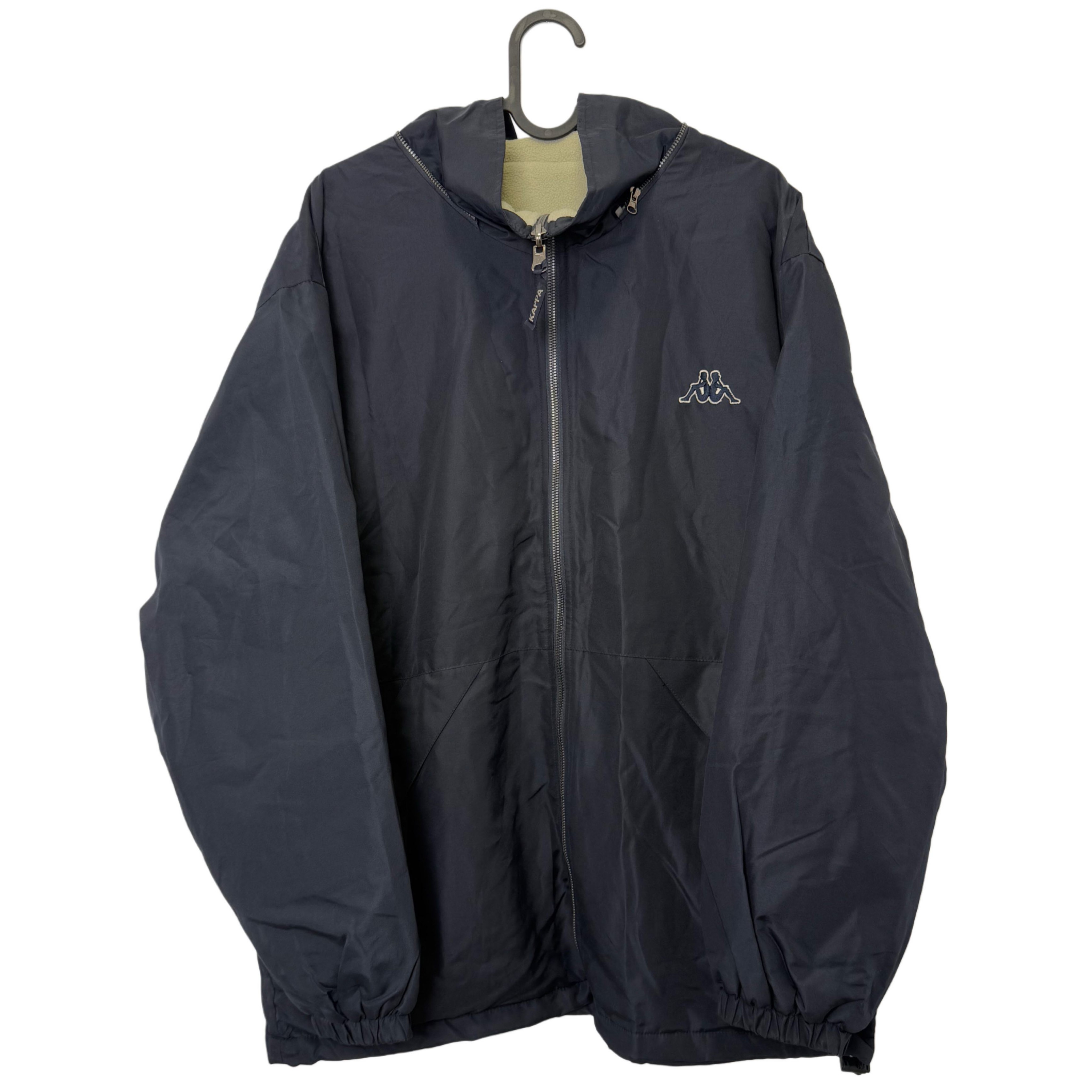 KAPPA DOUBLE FACED BLACK JACKET KAPPA DOUBLE FACED BLACK JACKET