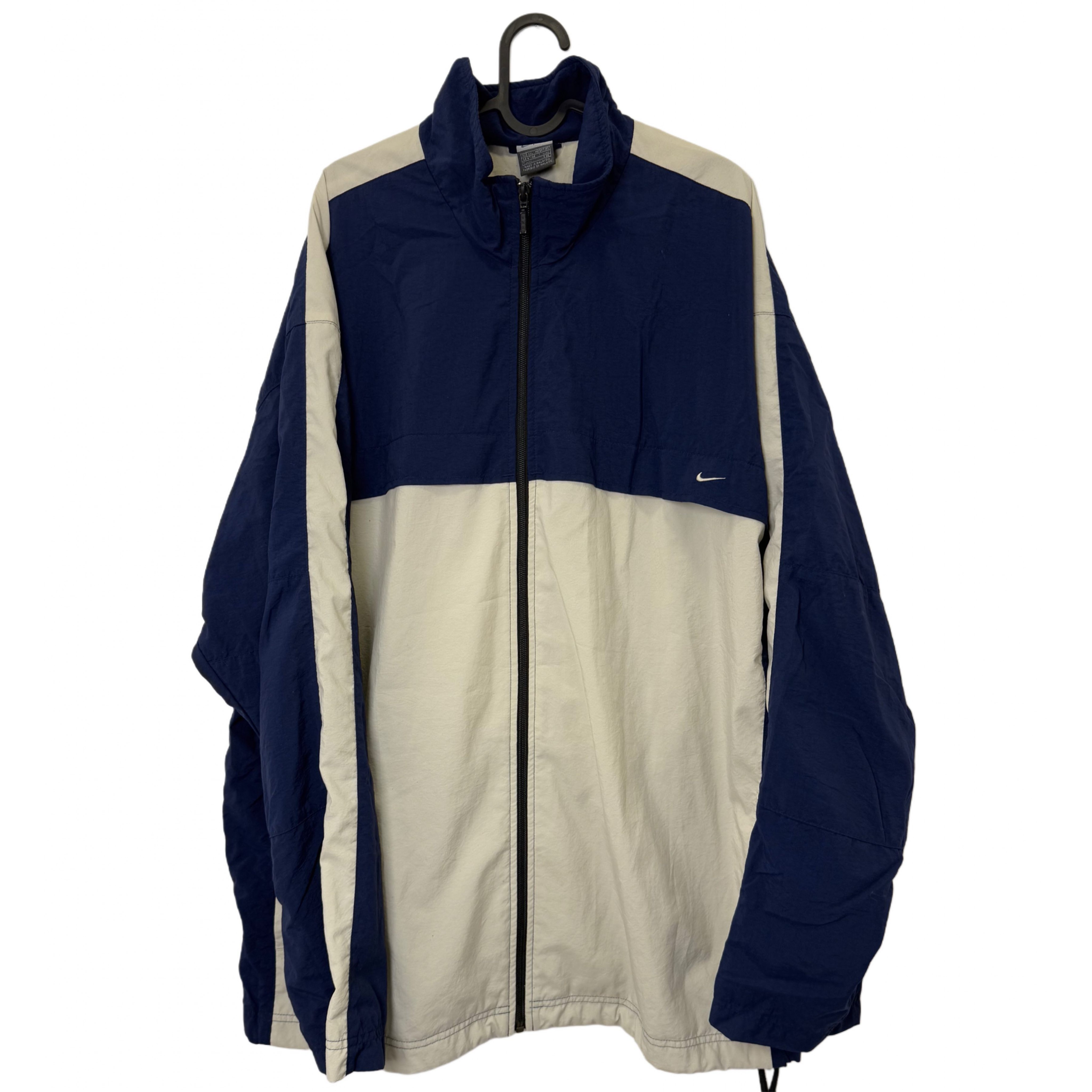NIKE VINTAGE BLUE BEIGE JACKET NIKE VINTAGE BLUE BEIGE JACKET
