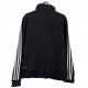 ADIDAS BLACK FLEECE JACKET ADIDAS BLACK FLEECE JACKET