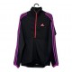ADIDAS BLACK HALF ZIP JACKET ADIDAS BLACK HALF ZIP JACKET